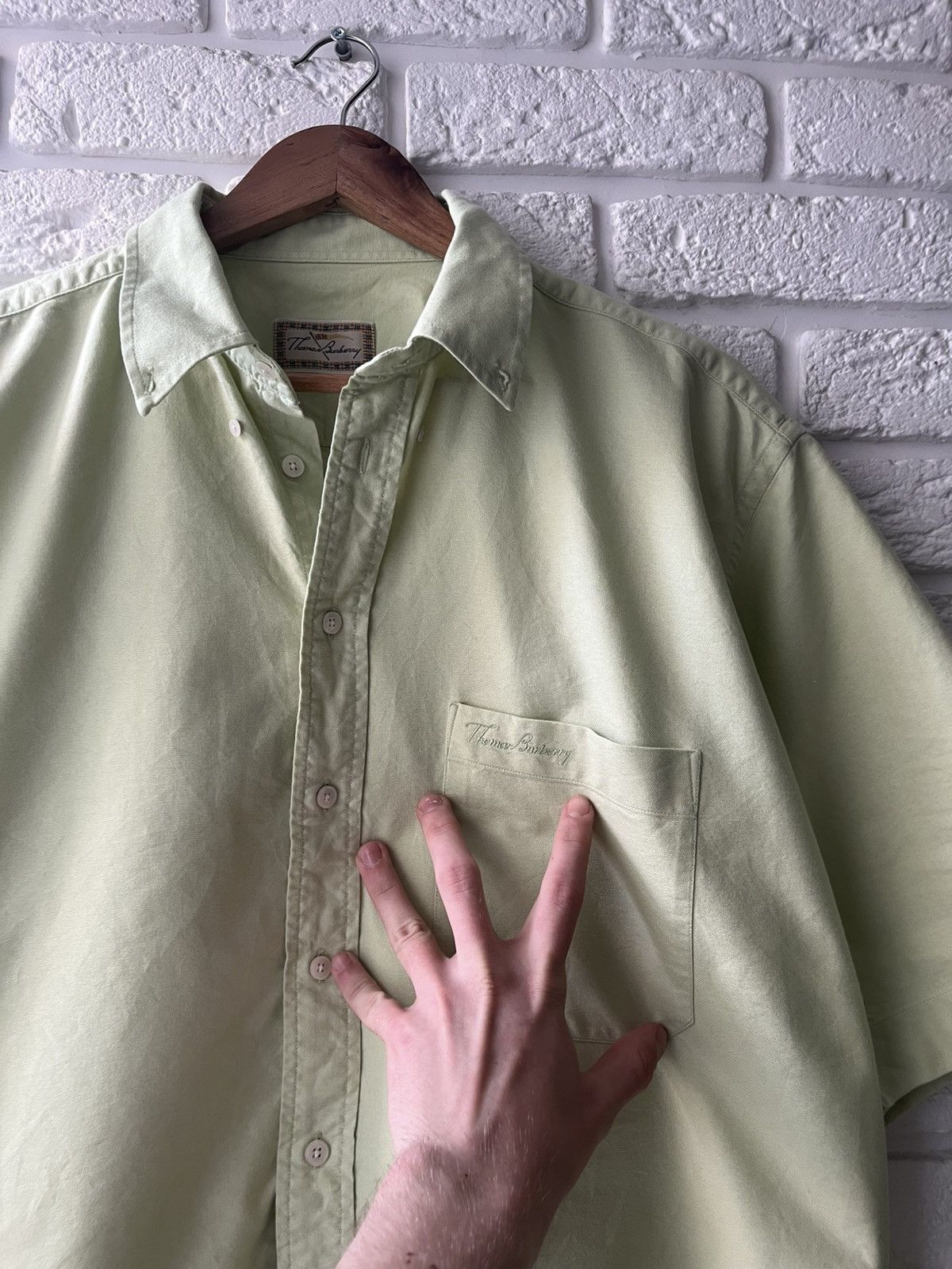 Burberry Vintage shirt Burberry | Thomas Burberry Size US XL / EU 56 / 4 - 2 Thumbnail