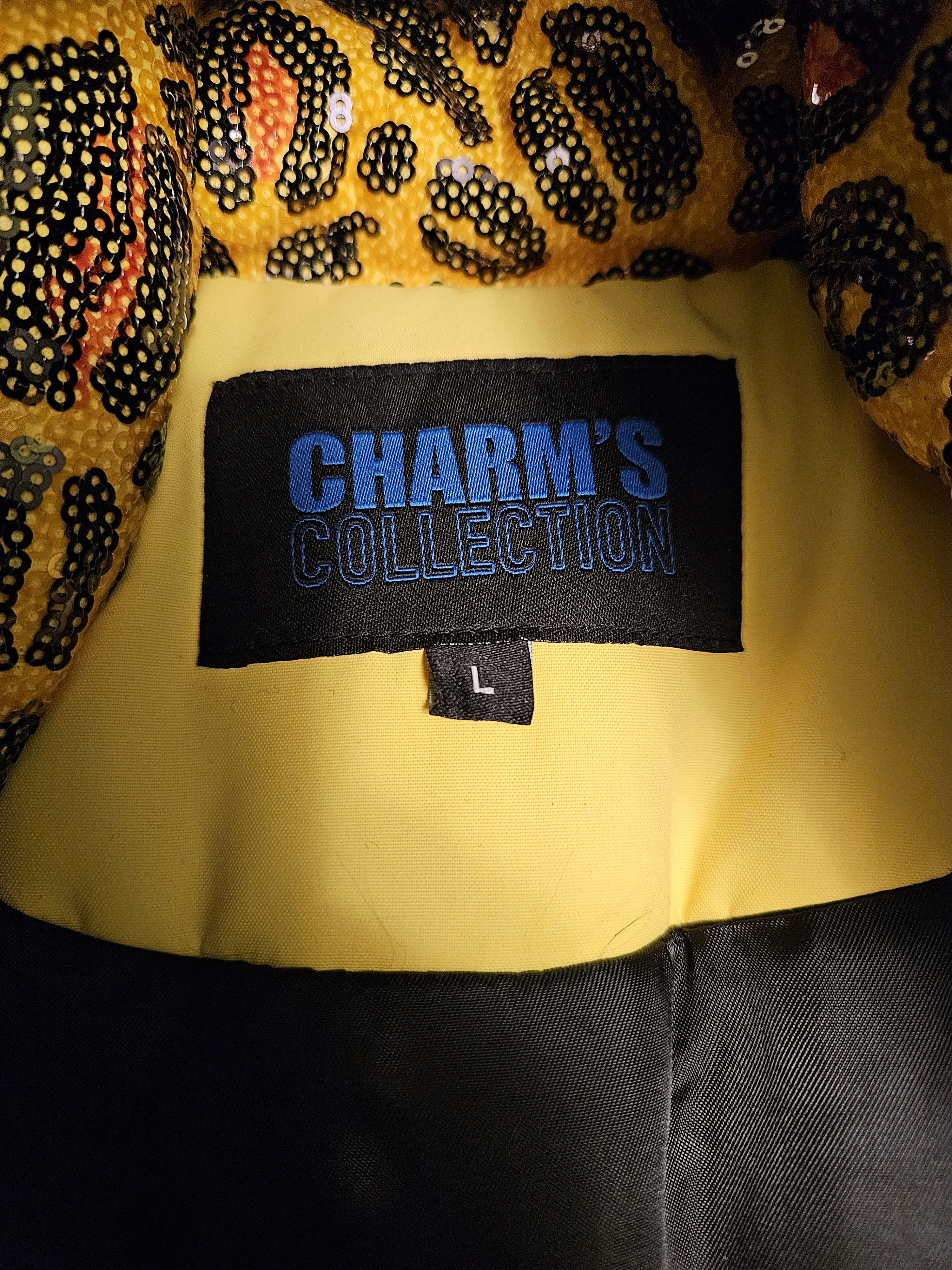 Other CHARMS Sequin Leopard Print Puffer Jacket - UNISEX Size US L / EU 52-54 / 3 - 10 Thumbnail