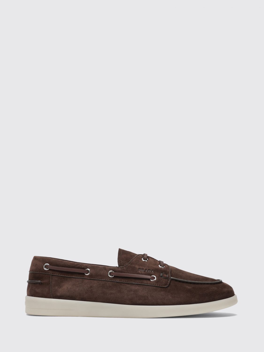 Prada Prada Loafers Men Brown Size US 11.5 / EU 44-45 - 1 Thumbnail