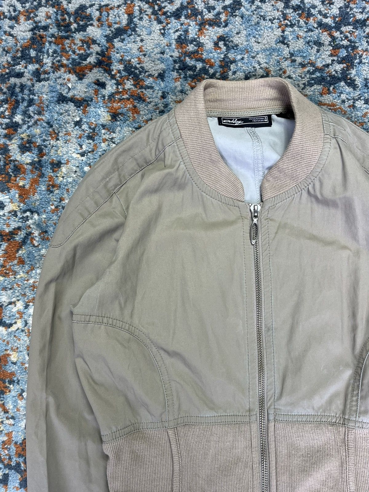 Japanese Brand × Oakley Vintage 90s Archive Oakley nylon cropped biker jacket Size S / US 4 / IT 40 - 7 Thumbnail