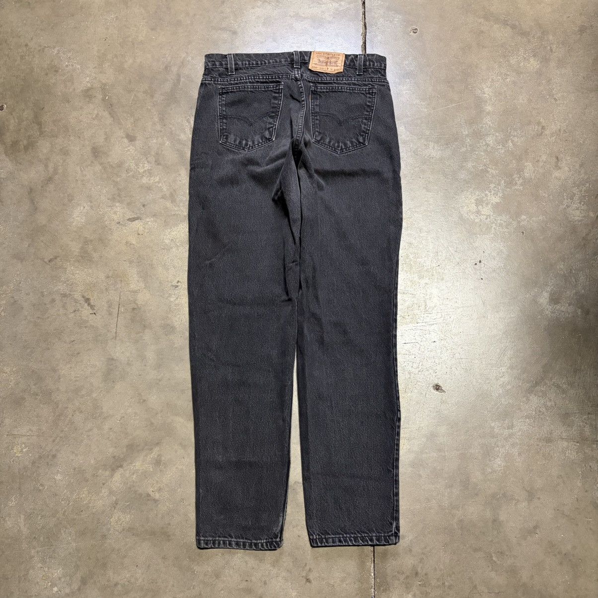 Levi's Vintage 90a Levis 550 Orange Tab Denim Jeans Relaxed Fit USA Size US 36 / EU 52 - 7 Thumbnail