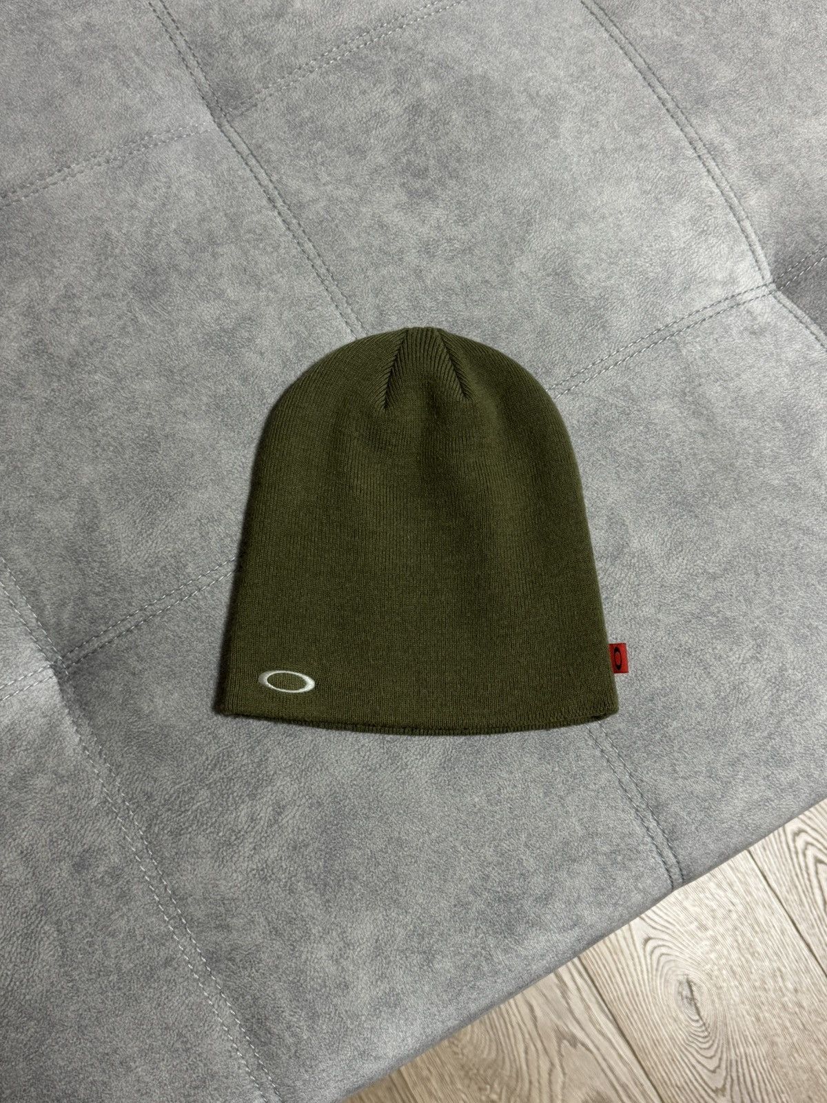 Oakley × Vintage Vintage Rare Oakley military oil green Y2K Gorpcore Hat Size ONE SIZE - 1 Thumbnail