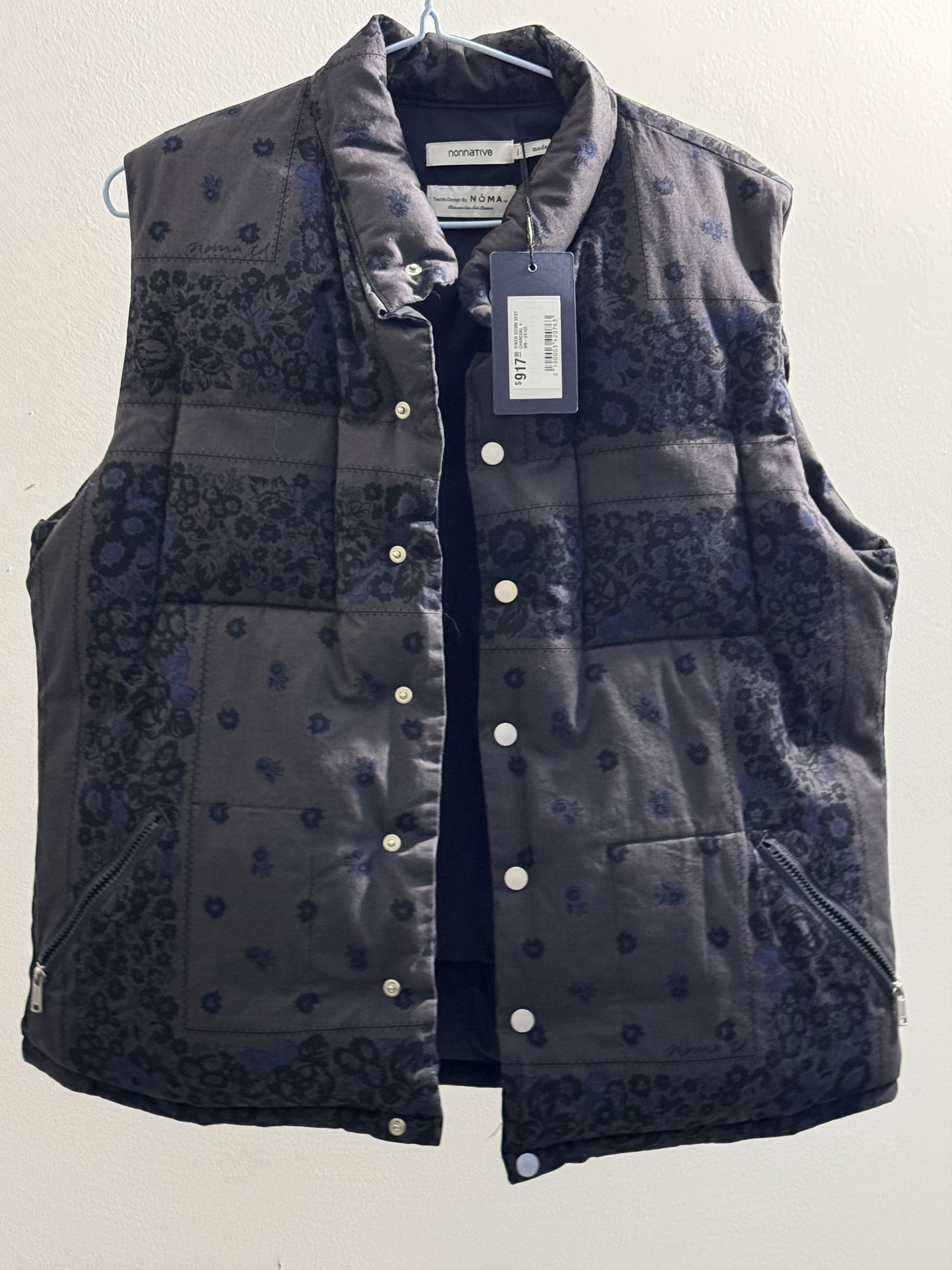 Nonnative rider puff vest | Grailed