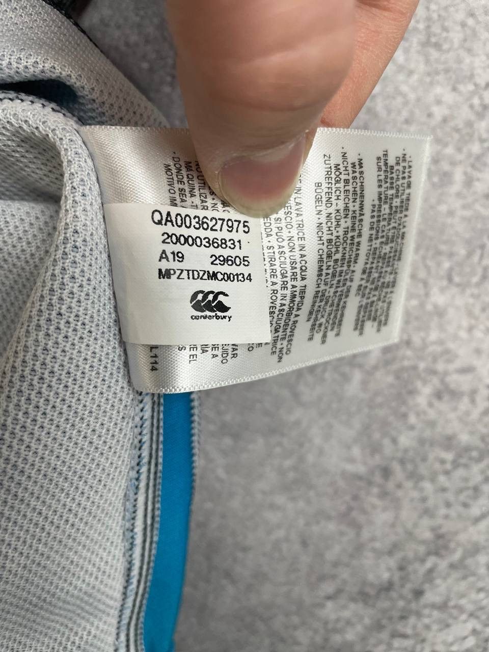 Canterbury of New Zealand Canterbury Ospreys Men Jersey 2019/20Vapodri Protech Grey Size US S / EU 44-46 / 1 - 9 Thumbnail