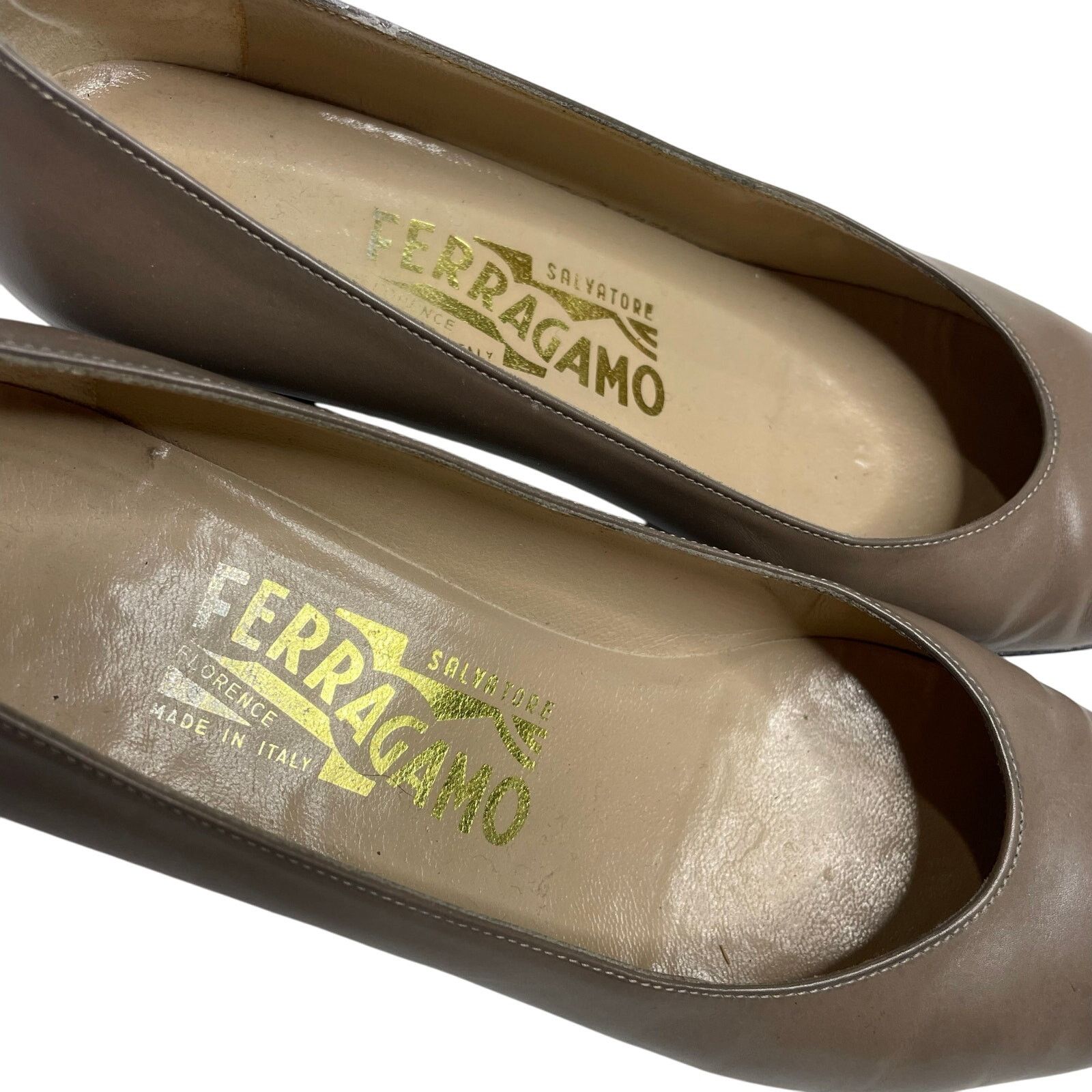 Salvatore Ferragamo Salvatore Ferragamo Leather Pump Heels Size US 6 / IT 36 - 3 Thumbnail