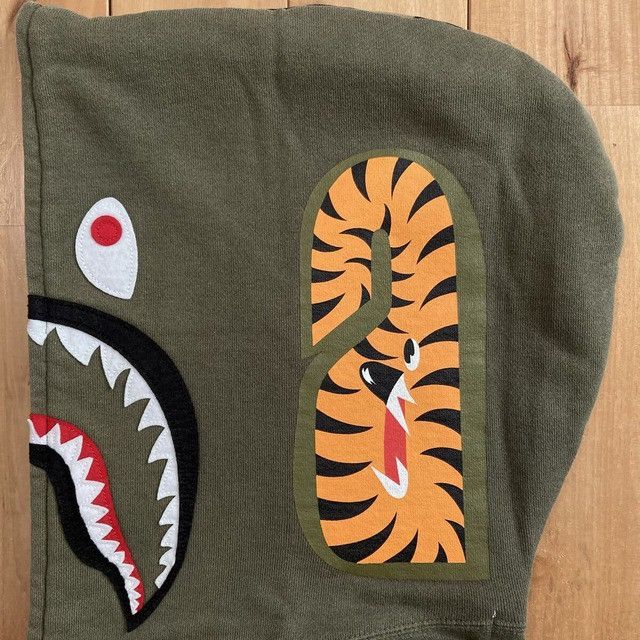 Bape BAPE Woodland Camo Shark Full Zip Hoodie a bathing ape NIGO Size US S / EU 44-46 / 1 - 6 Thumbnail