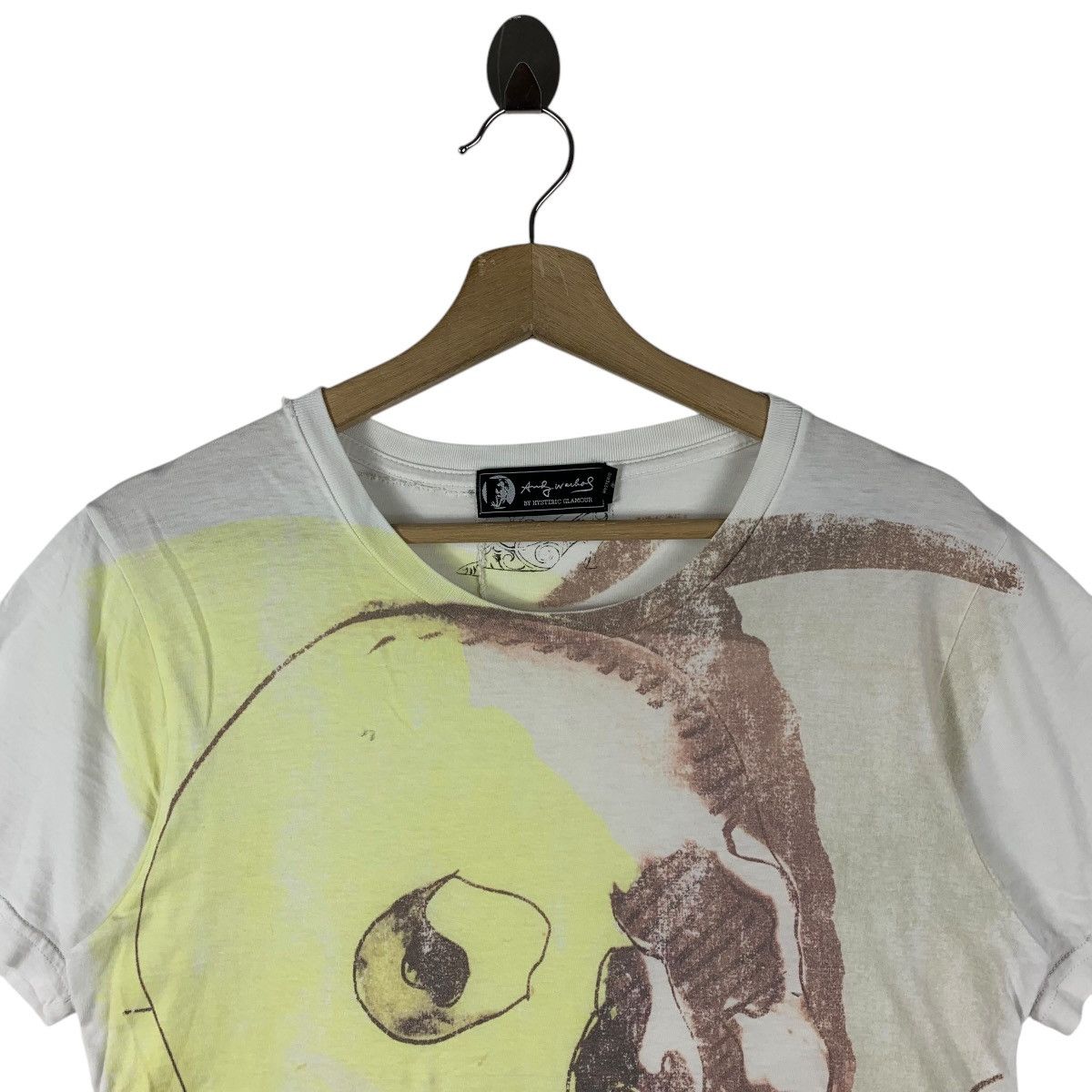 Andy Warhol × Hysteric Glamour ANDY WARHOL x HYSTERIC GLAMOUR skull printed tee Size US S / EU 44-46 / 1 - 2 Thumbnail
