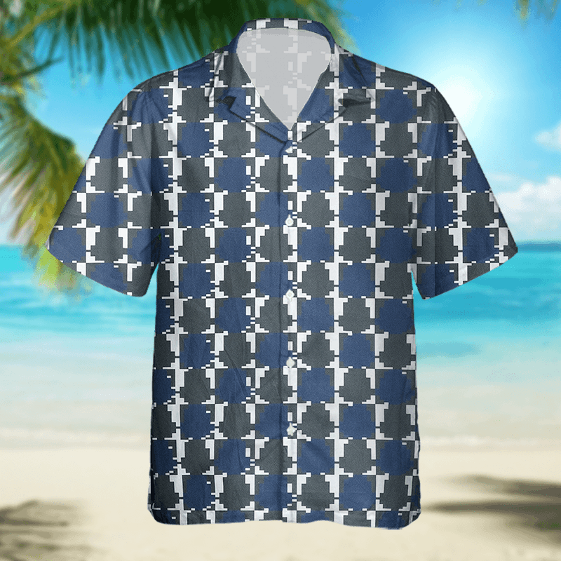The Unbranded Brand GEOMETRIC MOTIF SHIRT Size US M / EU 48-50 / 2 - 3 Thumbnail