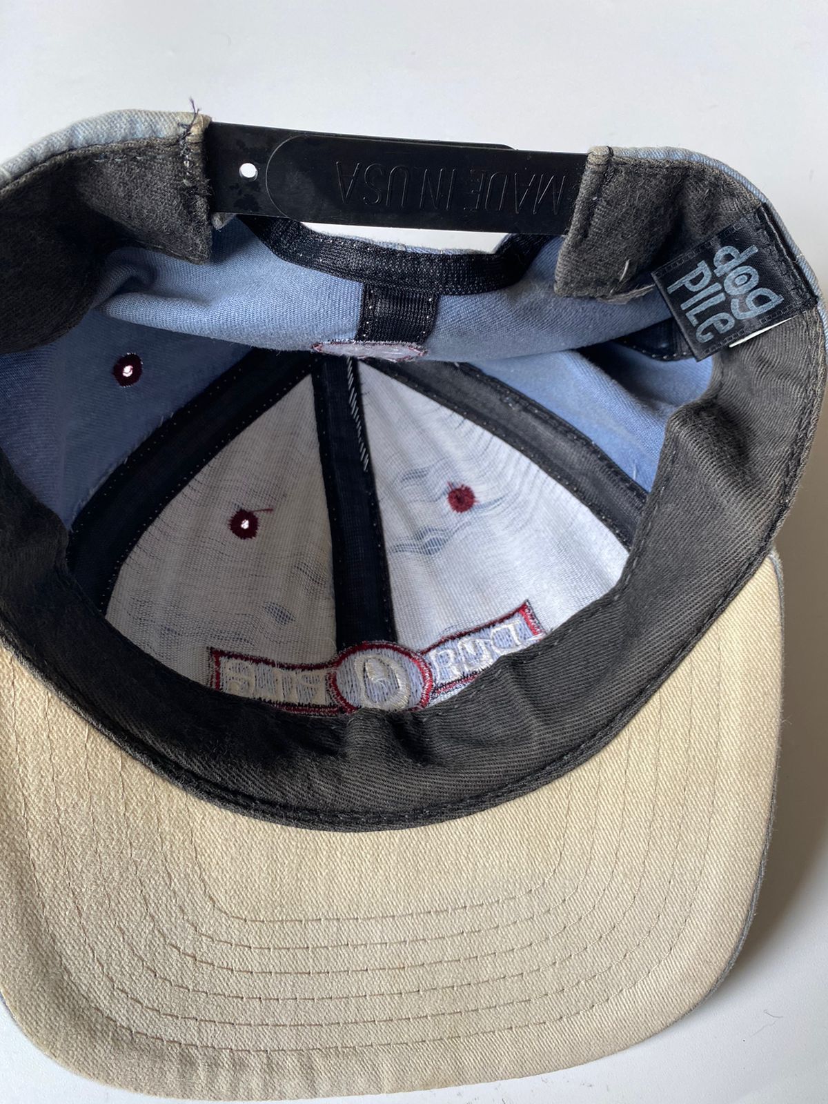 Vintage Vintage 90s Dogpile OG Skateboard cap Size ONE SIZE - 4 Thumbnail