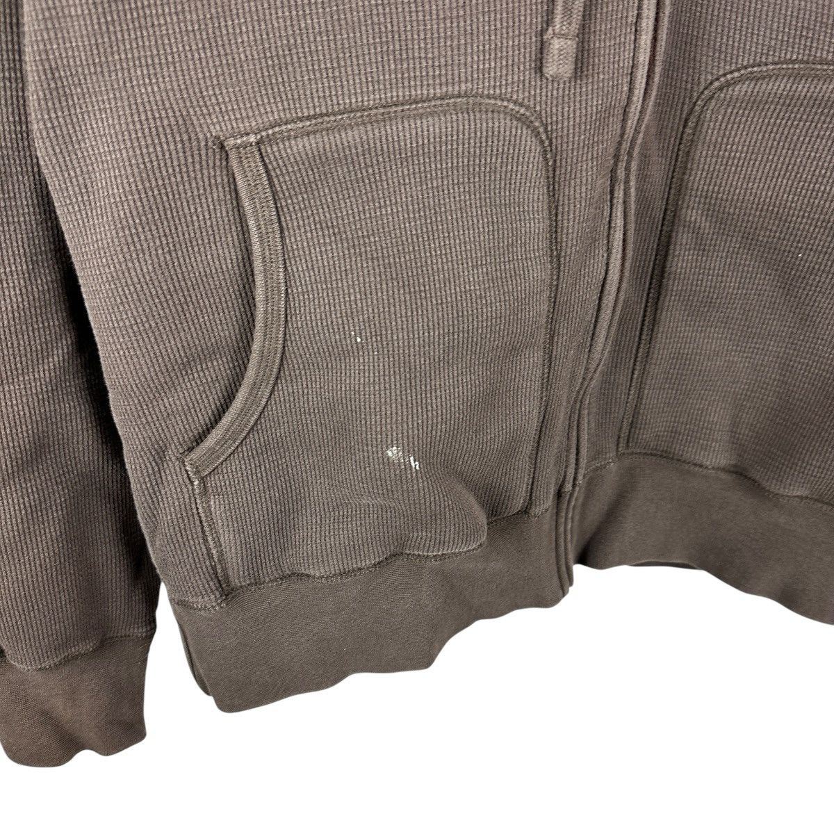 Vintage Vintage Y2K CrossFit Waffle Knit Sherpa Lined Hoodie Size US M / EU 48-50 / 2 - 5 Thumbnail
