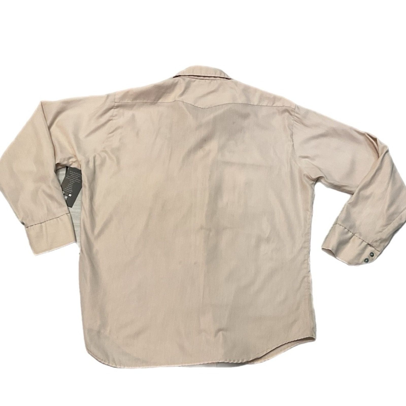 Vintage Vintage Pearl Snap Embroidery cow Men's Shirt Size US XL / EU 56 / 4 - 2 Thumbnail