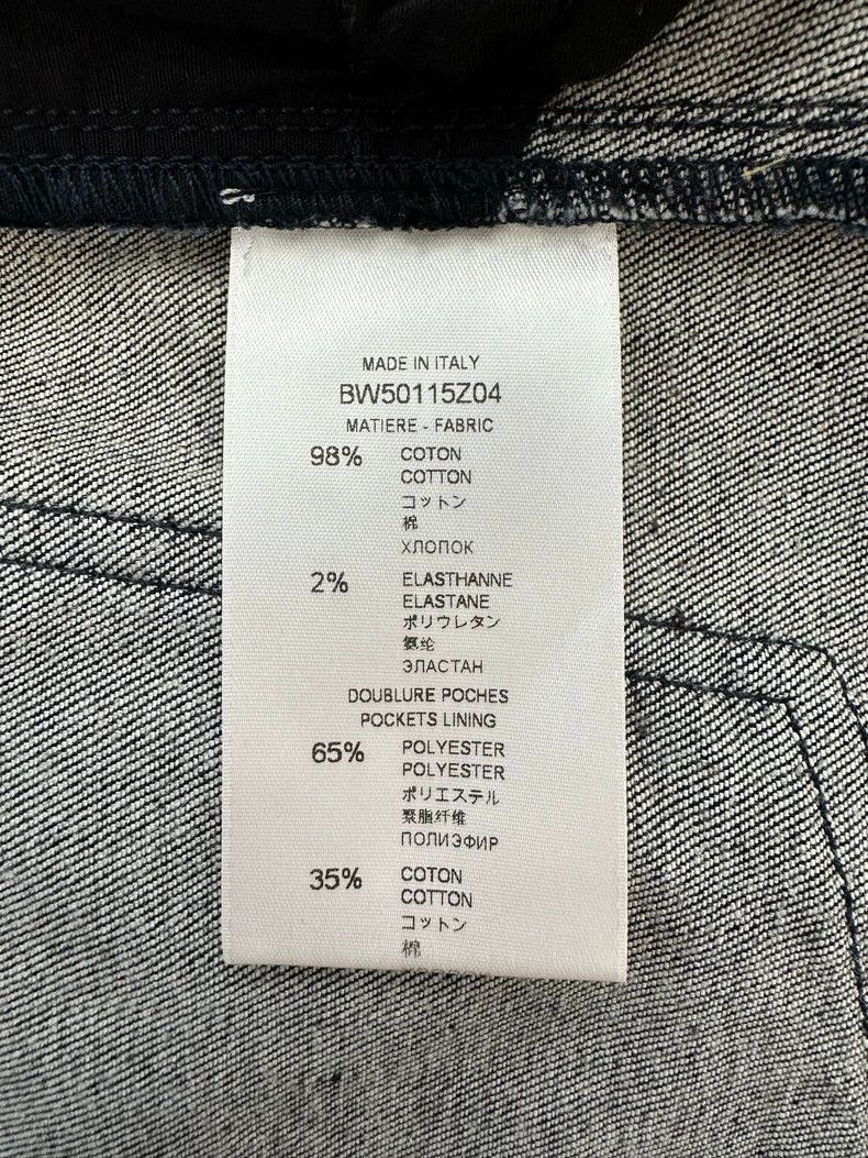 Givenchy Givenchy Solid Color Stretch Skinny Jeans, Dark Blue Size US 38 / EU 54 - 9 Thumbnail