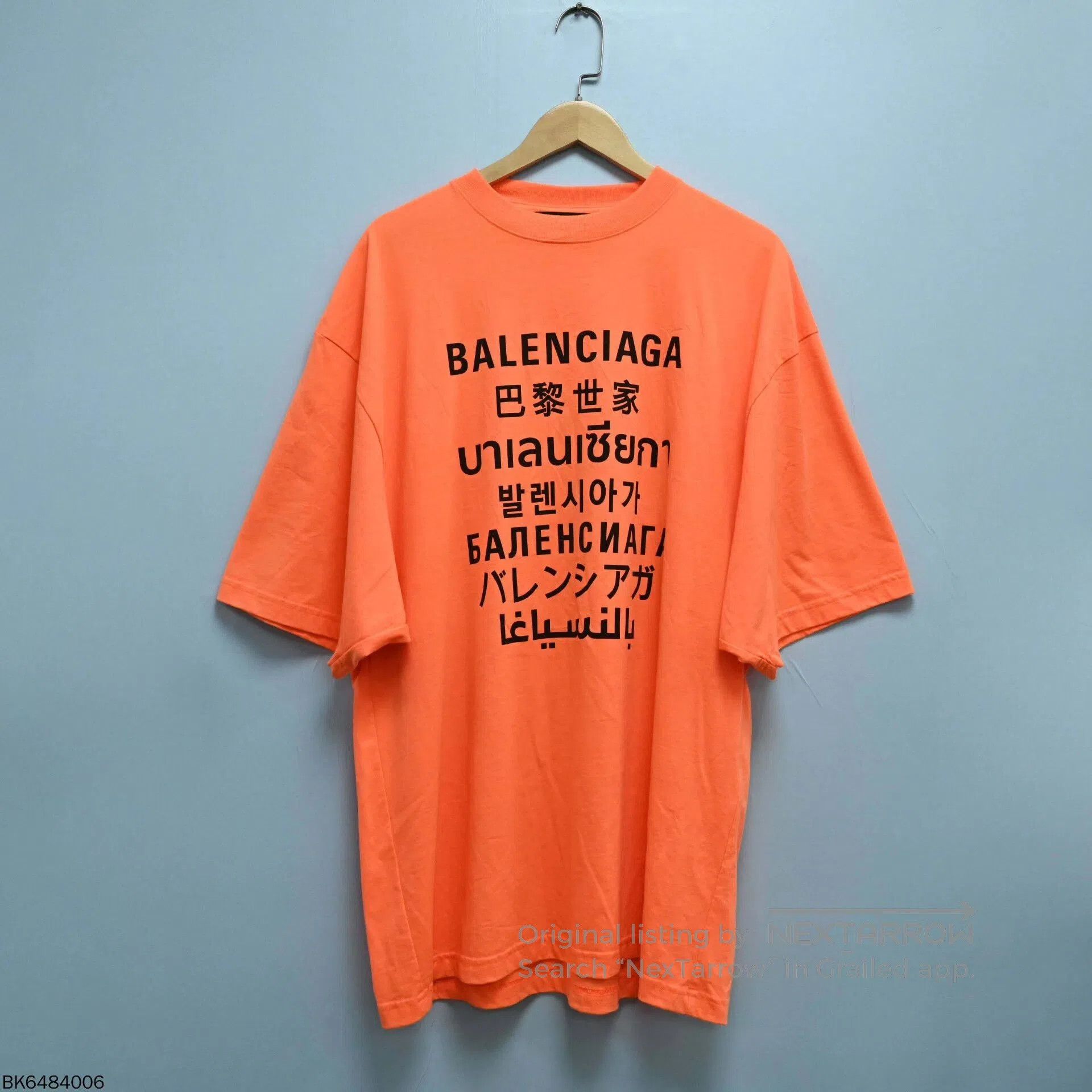 Balenciaga balenciaga printed short sleeve t-shirt XS. Size US XS / EU 42 / 0 - 1 Thumbnail