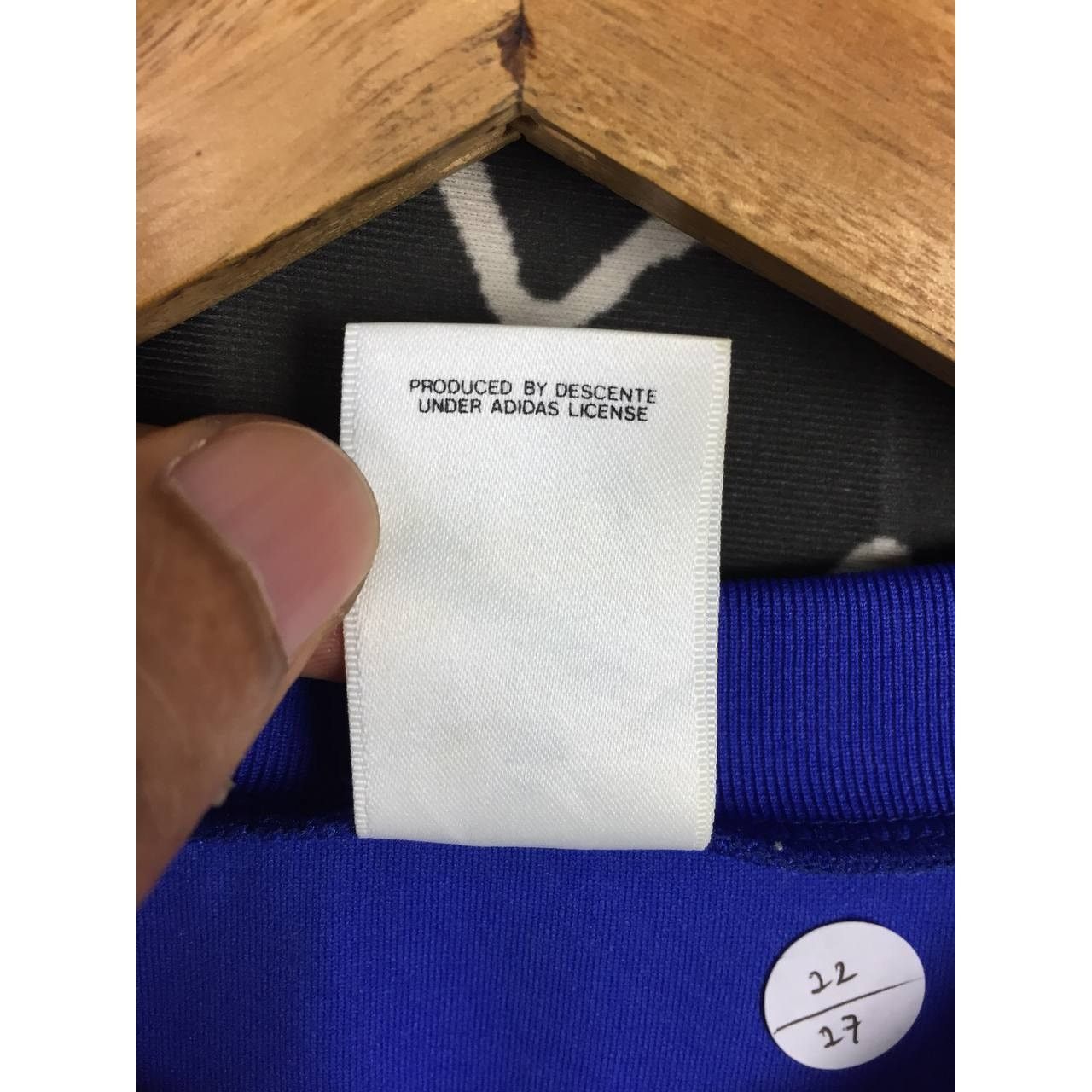 Adidas × Vintage Vtg 90s Adidas Descente Three Stripes Made In Japan Jersey Size US M / EU 48-50 / 2 - 14 Thumbnail