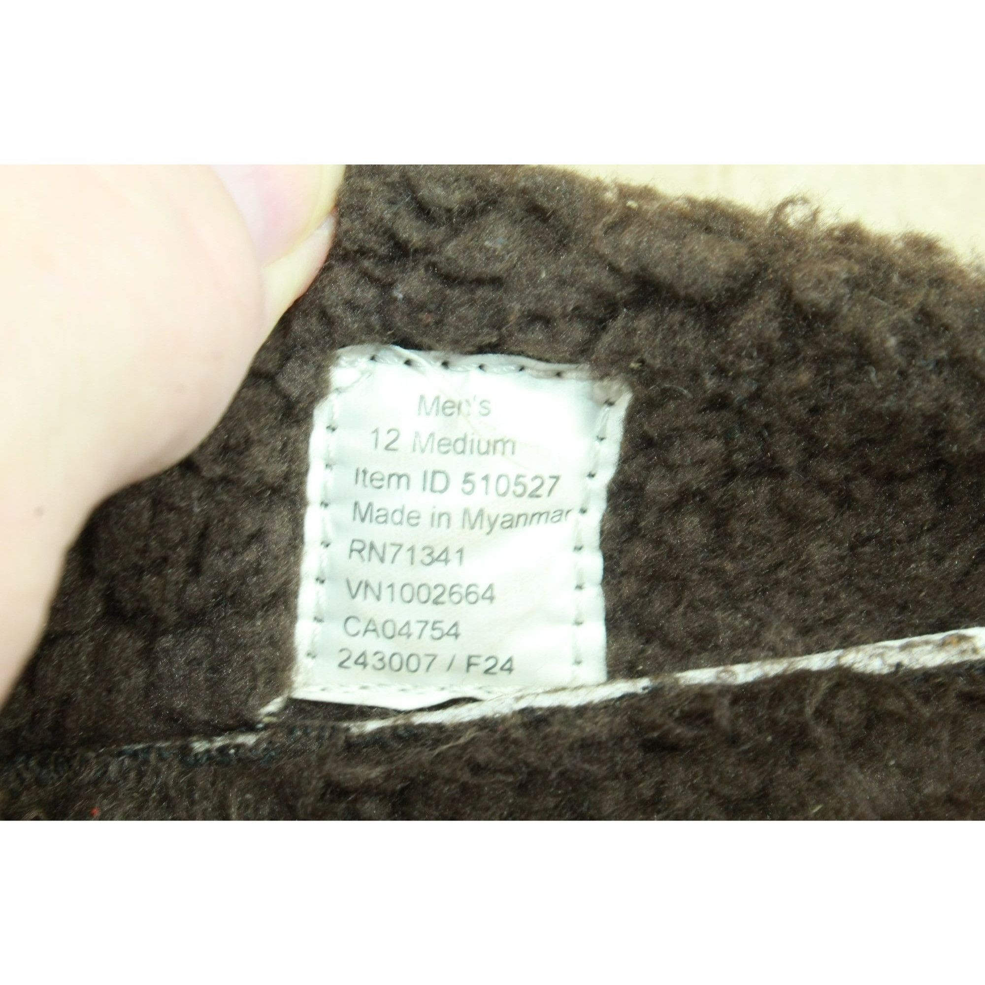L.L. Bean LL Bean Fleece Lined Nonslip Mountain Slipper Scuffs 12 M Size US 12 / EU 45 - 8 Thumbnail