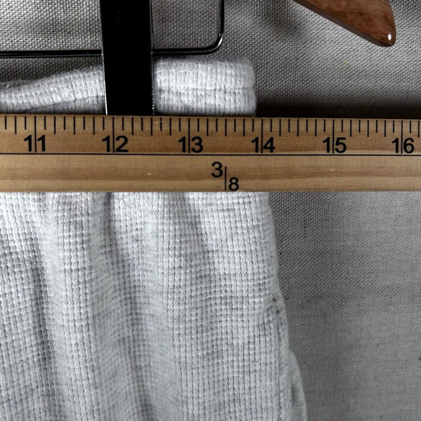 Brandy Melville Brandy Melville Gray Waffle Knit Thermal Pajama Pants Cotton Lounge Pants Wide Leg Pajamas Womens One Size Regular Fiber Knit Light Weight Winter Fall Size 42" / US 20 - 5 Thumbnail