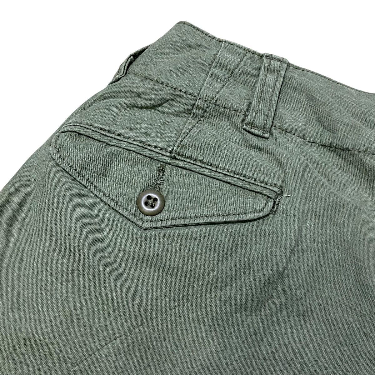 Orslow Master&Co Japan Military Sateen Trousers - Olive Size US 28 / EU 44 - 8 Thumbnail