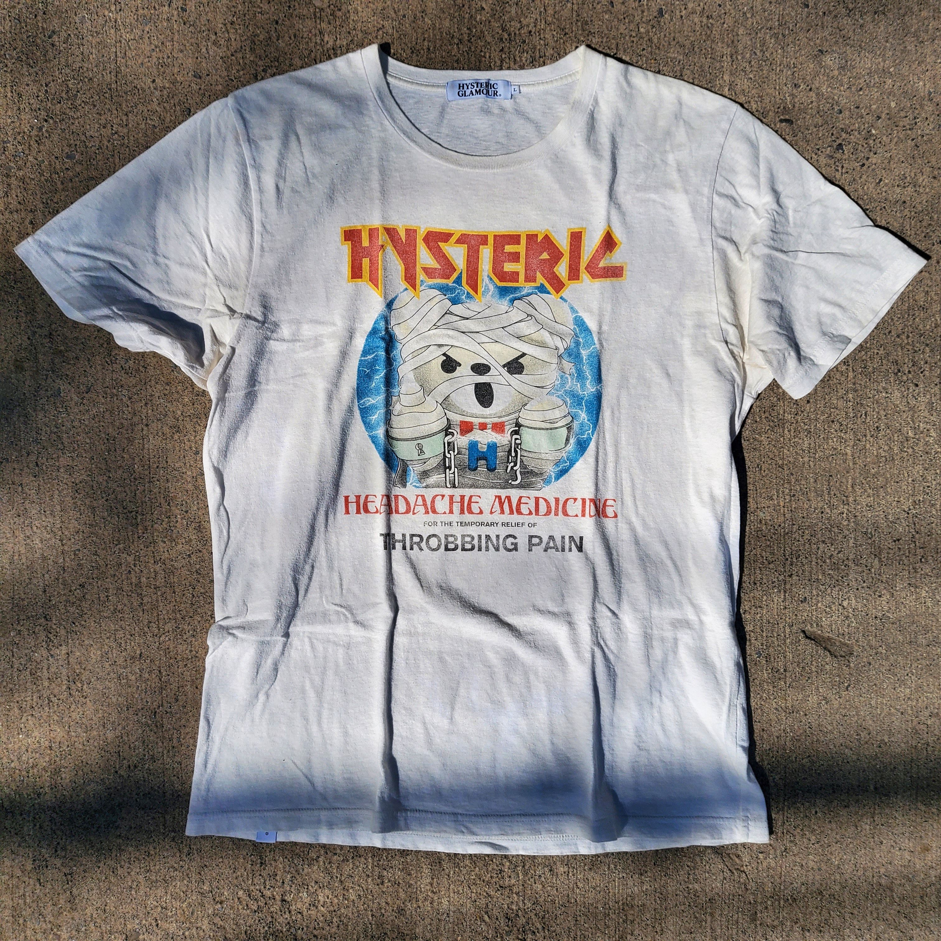 Hysteric Glamour HYSTERIC GLAMOUR Iron Maiden Mummy Distressed Vintage Tee Size US M / EU 48-50 / 2 - 1 Thumbnail