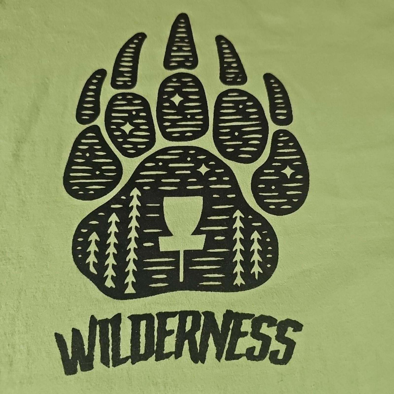 Hanes Hanes Perfect Green Wilderness Frisbee Golf Shirt XL Size US XL / EU 56 / 4 - 2 Thumbnail