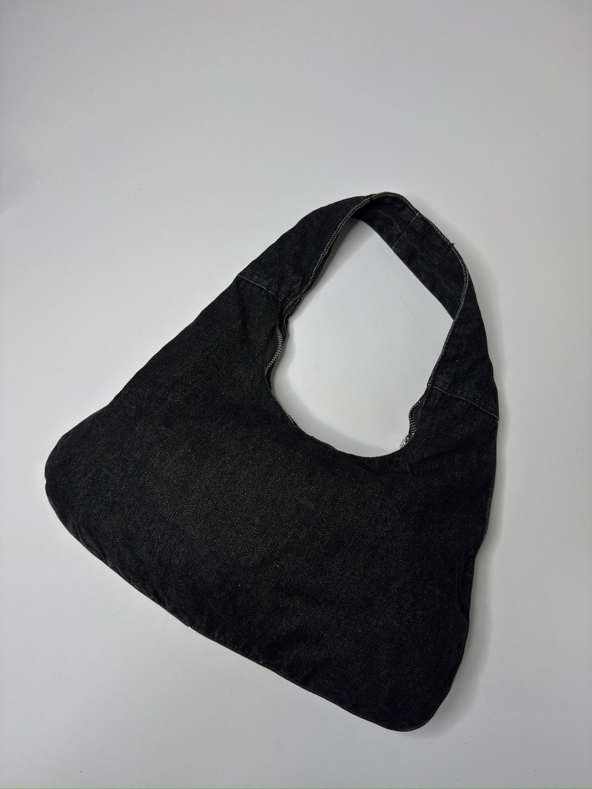 Vintage Vintage avant garde black denim bag if6was9 lgb drip 00s sk8 Size ONE SIZE - 2 Thumbnail