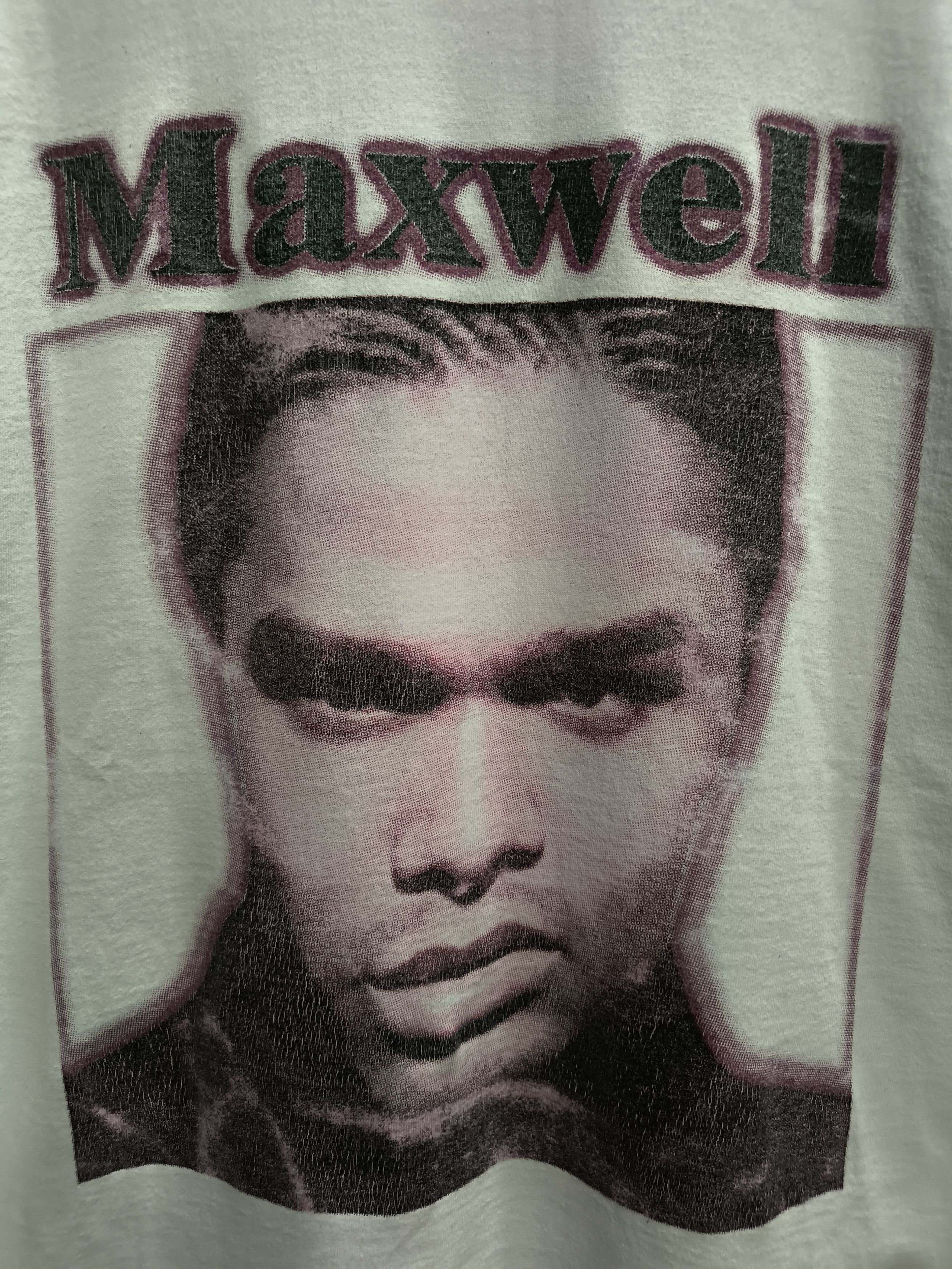 Rap Tees Vintage 2001 Maxwell tour t shirt Size US L / EU 52-54 / 3 - 2 Thumbnail
