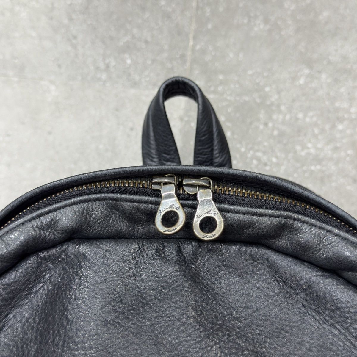 Designer × Jas MB × Leather Rare Vintage Jas Mb London England Full Leather Back Pack Size ONE SIZE - 7 Thumbnail