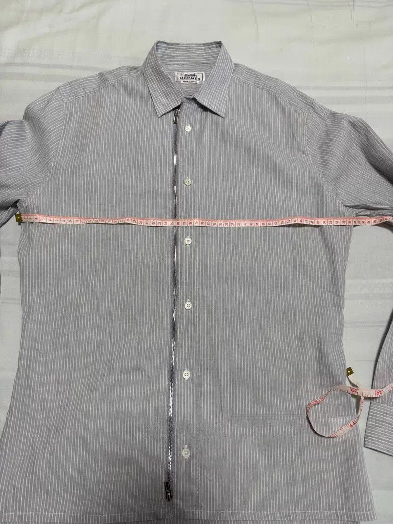 Hermes Hermes size 39 Linen jacket shirt Size US M / EU 48-50 / 2 - 4 Thumbnail
