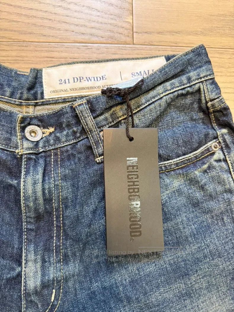 Neighborhood NEIGHBORHOOD Washed Denim DP Wide. Size US 26 / EU 42 - 2 Thumbnail