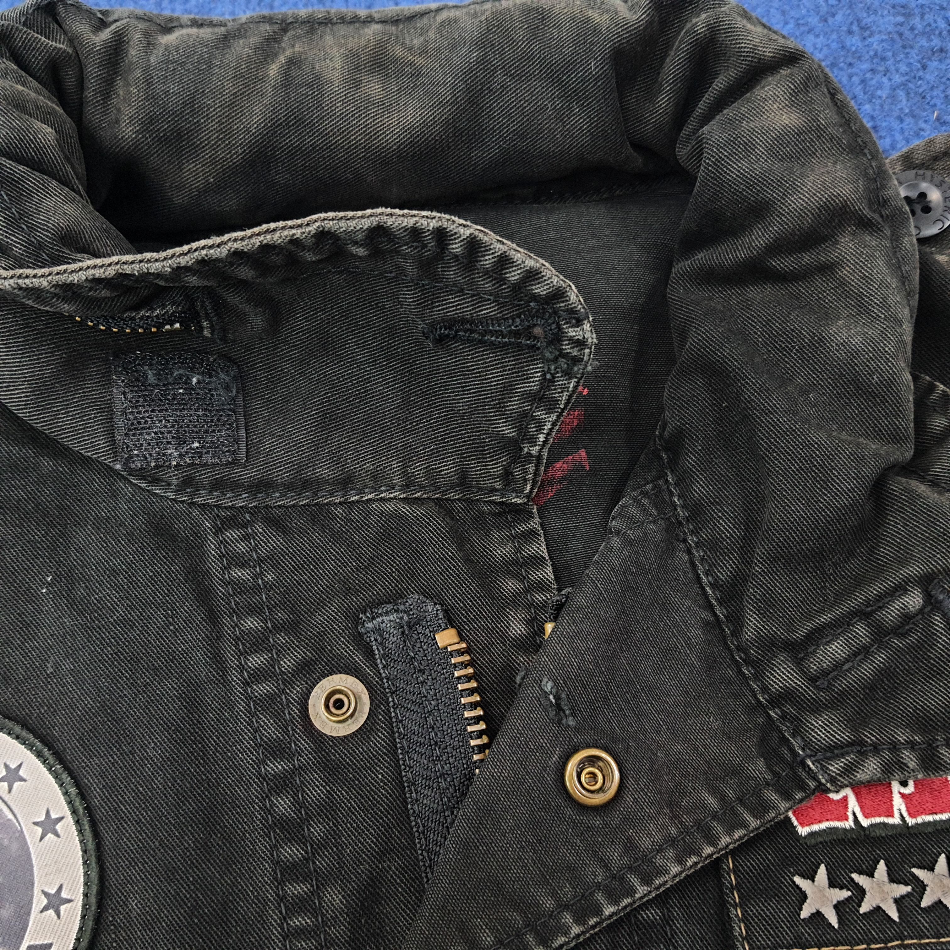 Hysteric Glamour Vintage Hysteric Glamour Patches Custom Logo Jacket C224N27 Size US S / EU 44-46 / 1 - 12 Thumbnail