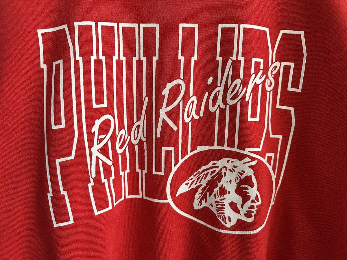 Vintage vintage 90s PHILLIPS RED RAIDERS promo sweatshirts Size US XXL / EU 58 / 5 - 3 Thumbnail