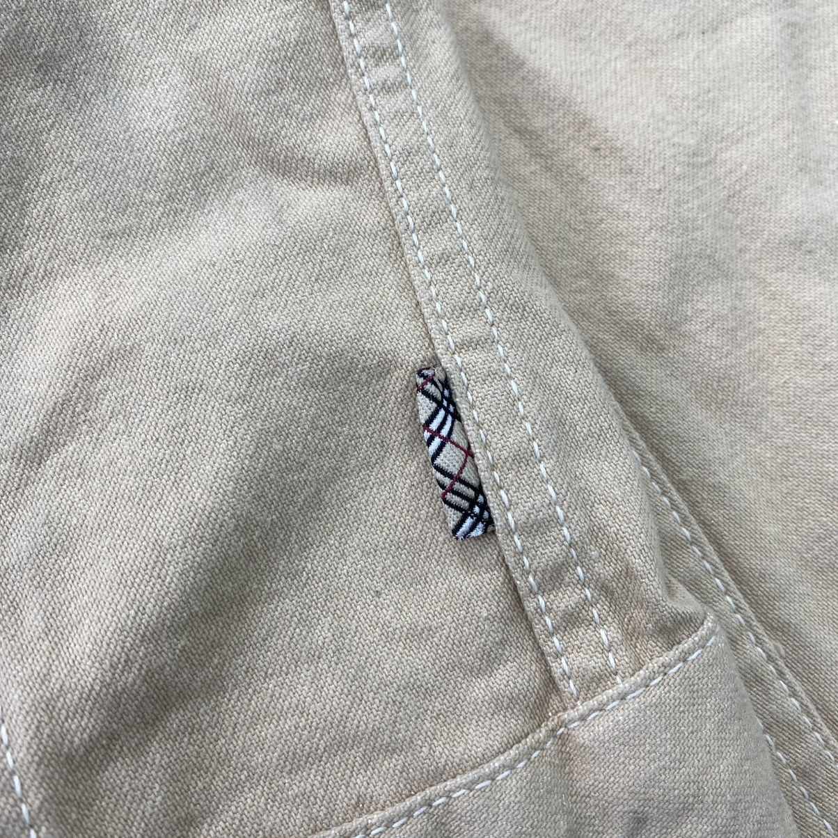 Burberry Vintage Burberry London Nova Check Beige Denim Jacket Luxury Size US S / EU 44-46 / 1 - 9 Thumbnail