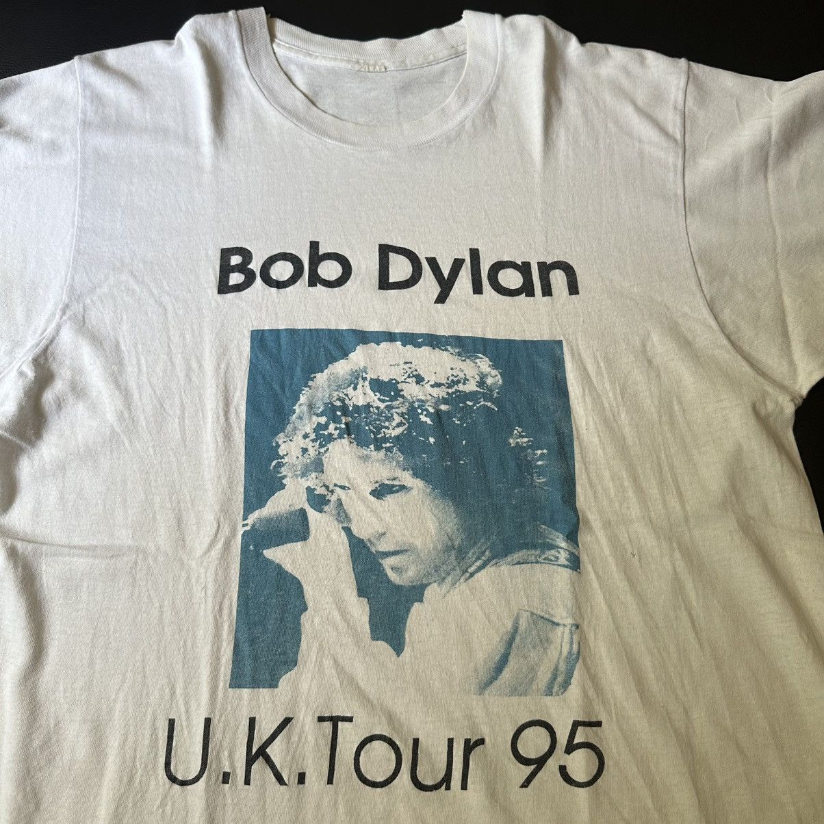 Band Tees × Vintage Bob Dylan 1995 UK Tour vintage shirt Size US L / EU 52-54 / 3 - 1 Thumbnail