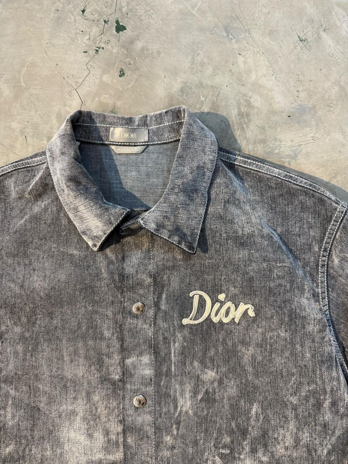Dior Dior x Jack Kerouac Gray Snap Jacket Size US M / EU 48-50 / 2 - 3 Thumbnail