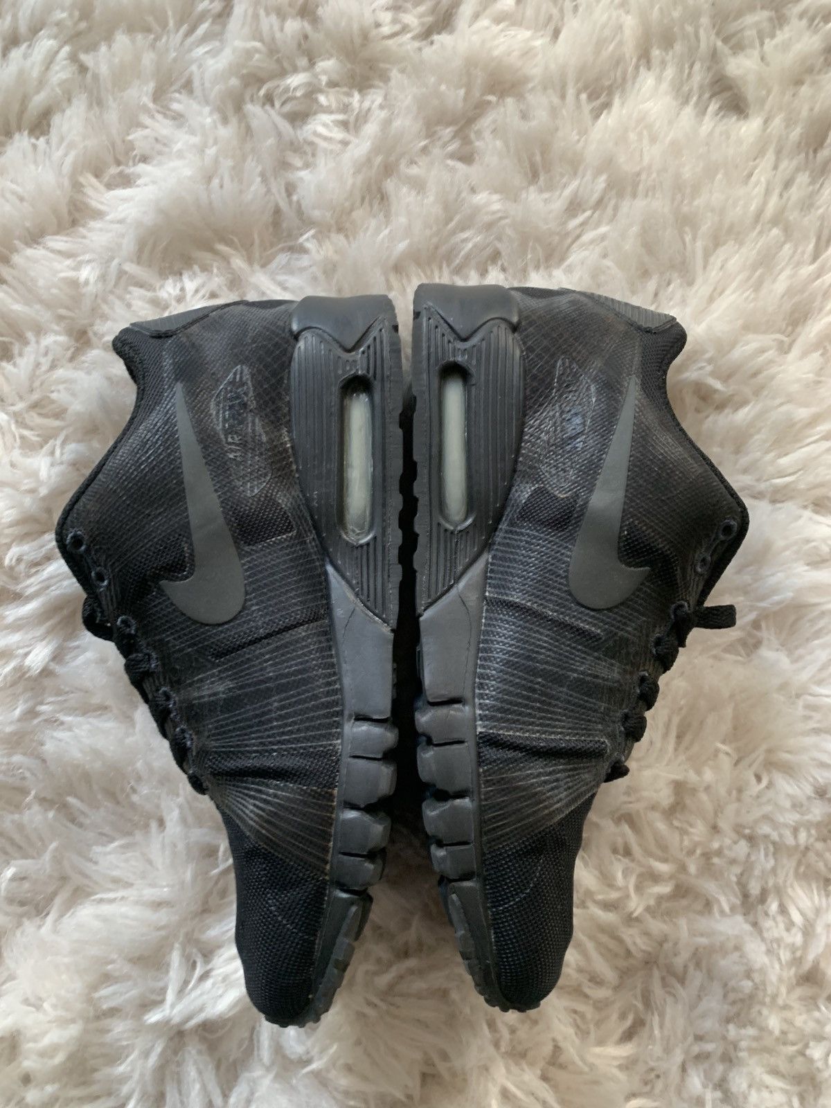 Nike Nike Air Max 90 Current Flywire 2008 Black Size 8 US OG Bo Size US 8 / EU 41 - 5 Thumbnail