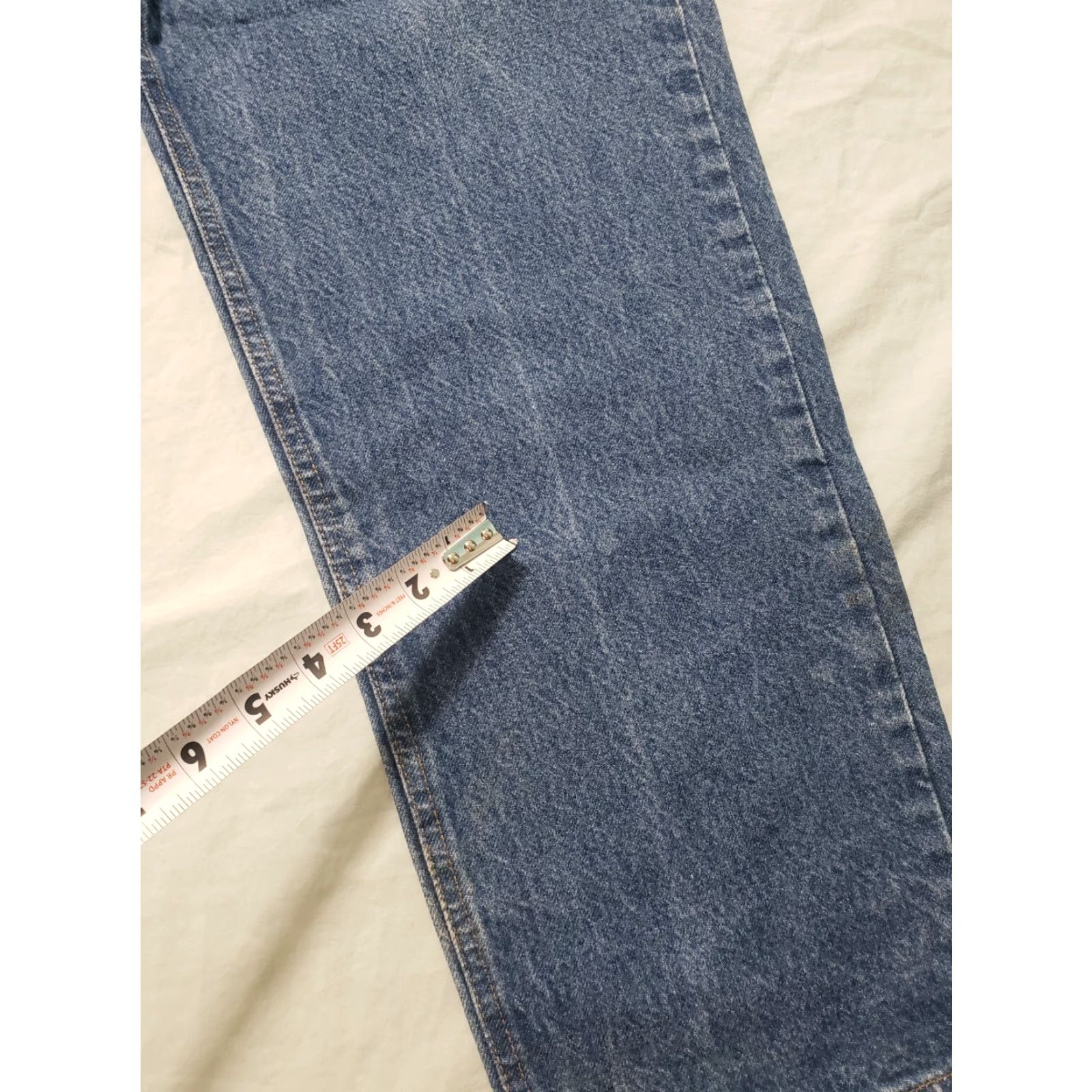 Carhartt VINTAGE Carhartt Jeans Relaxed Fit Men 40×32 Blue Denim 5-Pocket B17 DST Straight Regular Size 40 Mens Size US 40 / EU 56 - 2 Thumbnail