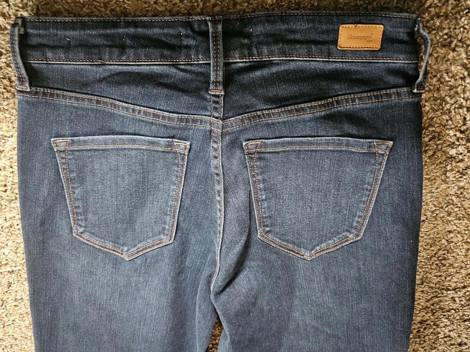 Designer skinnygirl jeans celeste straight 25/0 Size 30" / US 8 / IT 44 - 10 Thumbnail