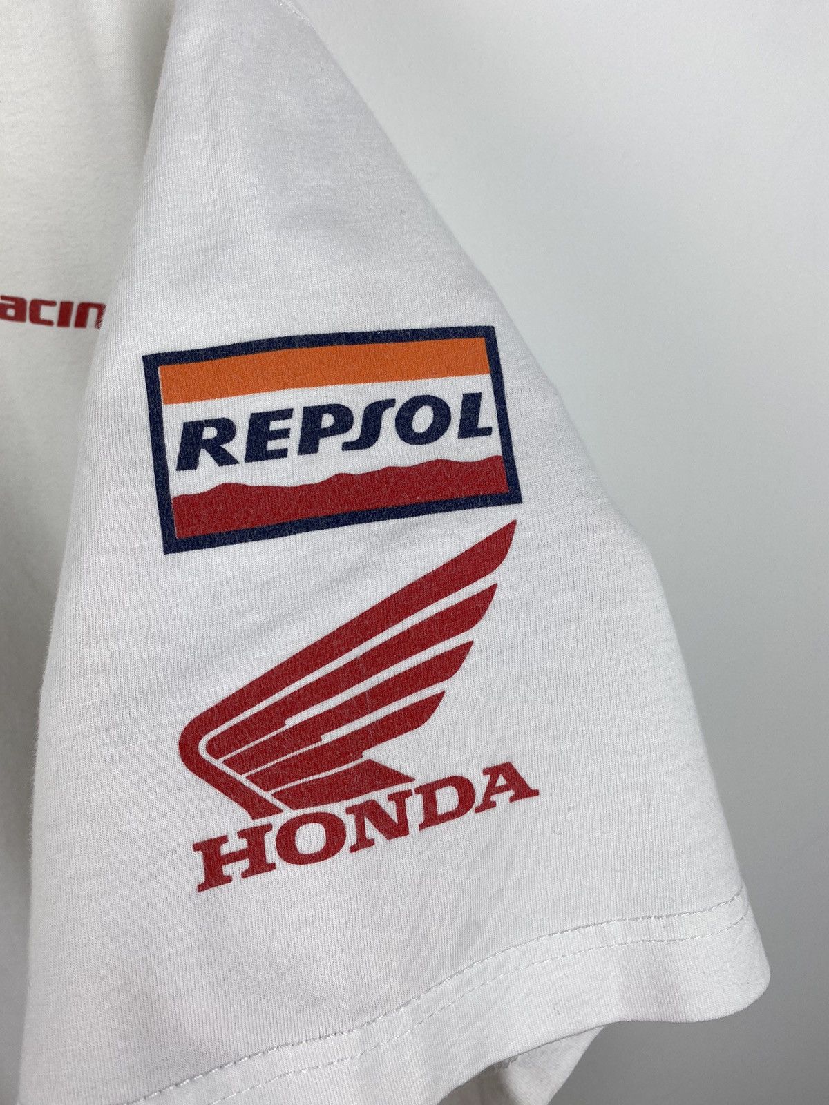 Honda Vintage Honda Repsol Racing T Shirt Tee Marlboro Michelin Size US XL / EU 56 / 4 - 4 Thumbnail