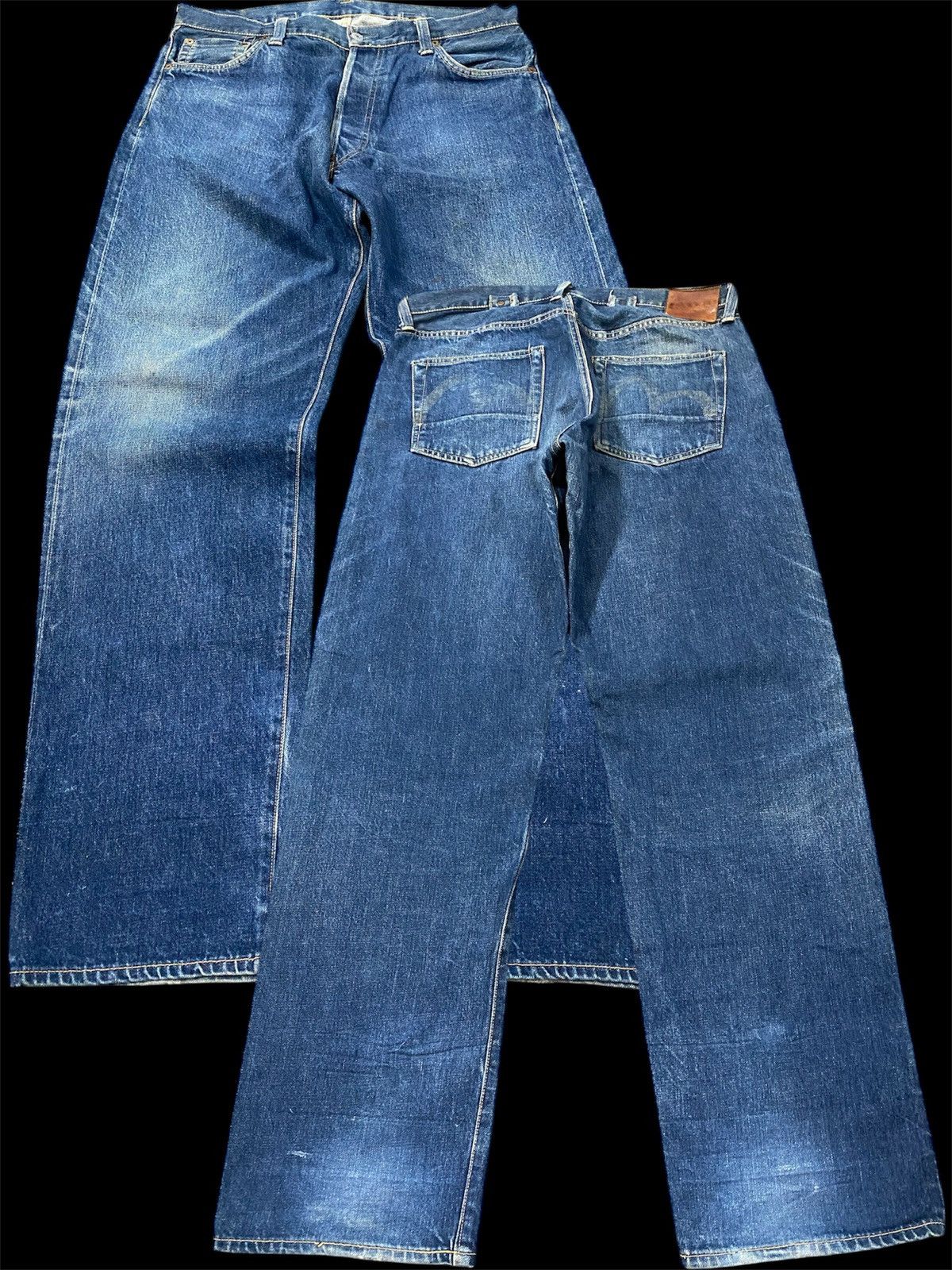 Evisu × Japanese Brand × Vintage Vintage Japan Evis Yamane Selvedge imn196 Size US 36 / EU 52 - 1 Thumbnail