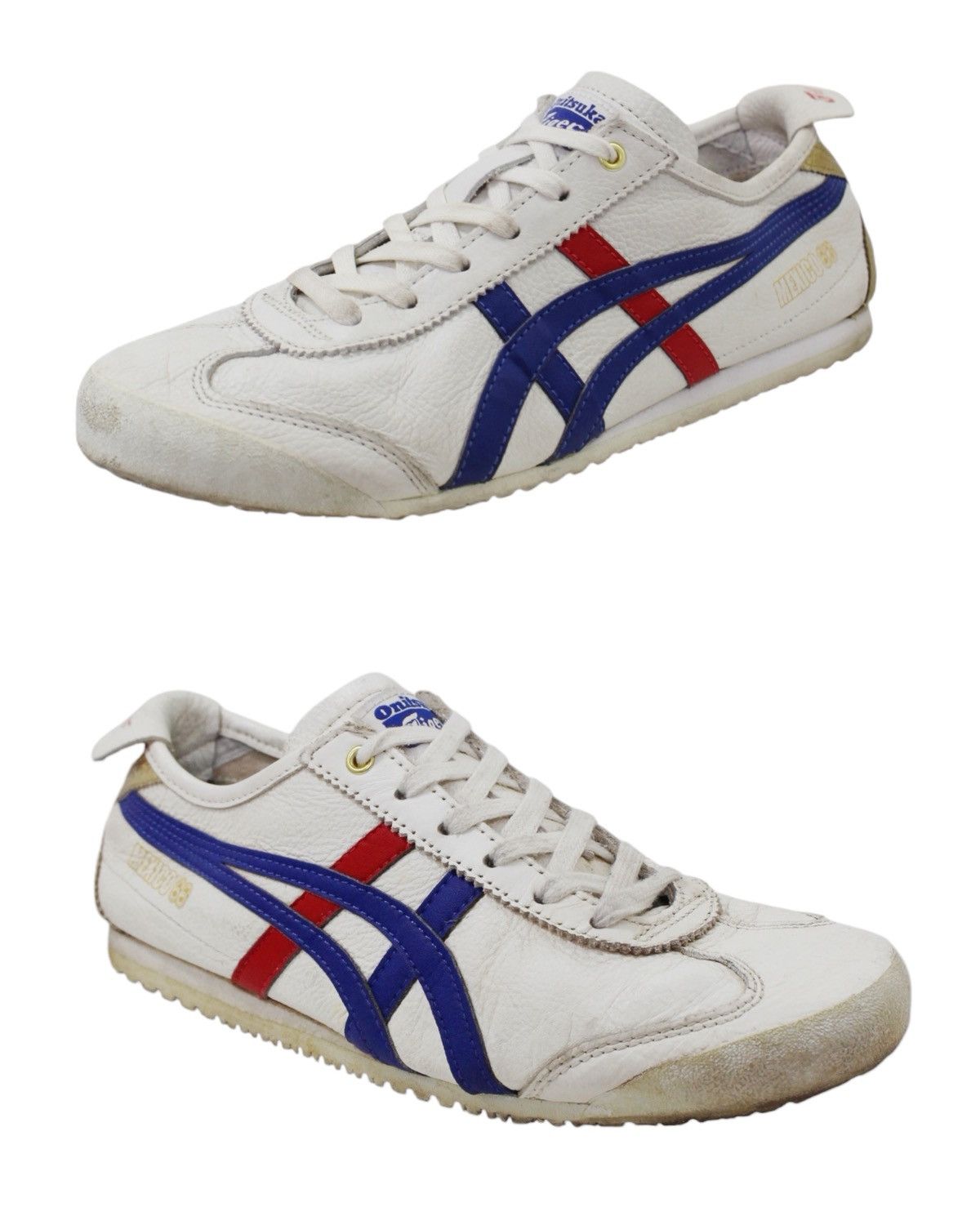 Asics × Onitsuka Tiger × Vintage ONITSUKA TIGER MEXICO 66 MISMATCHED PAIR ( 7L / 6R ) Size US 6 / EU 39 - 3 Thumbnail