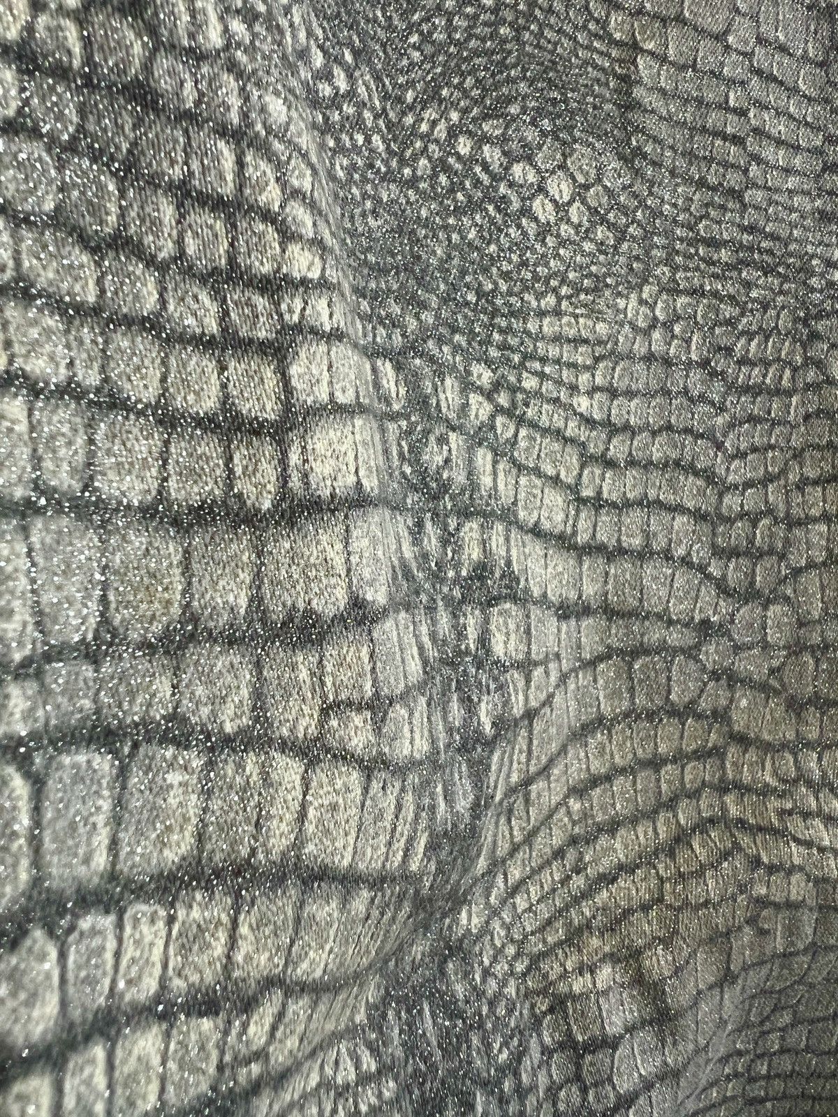 Roberto Cavalli VINTAGE ROBERTO CAVALLI CROCODILE ALLIGATOR JEANS print Size 29" - 6 Thumbnail