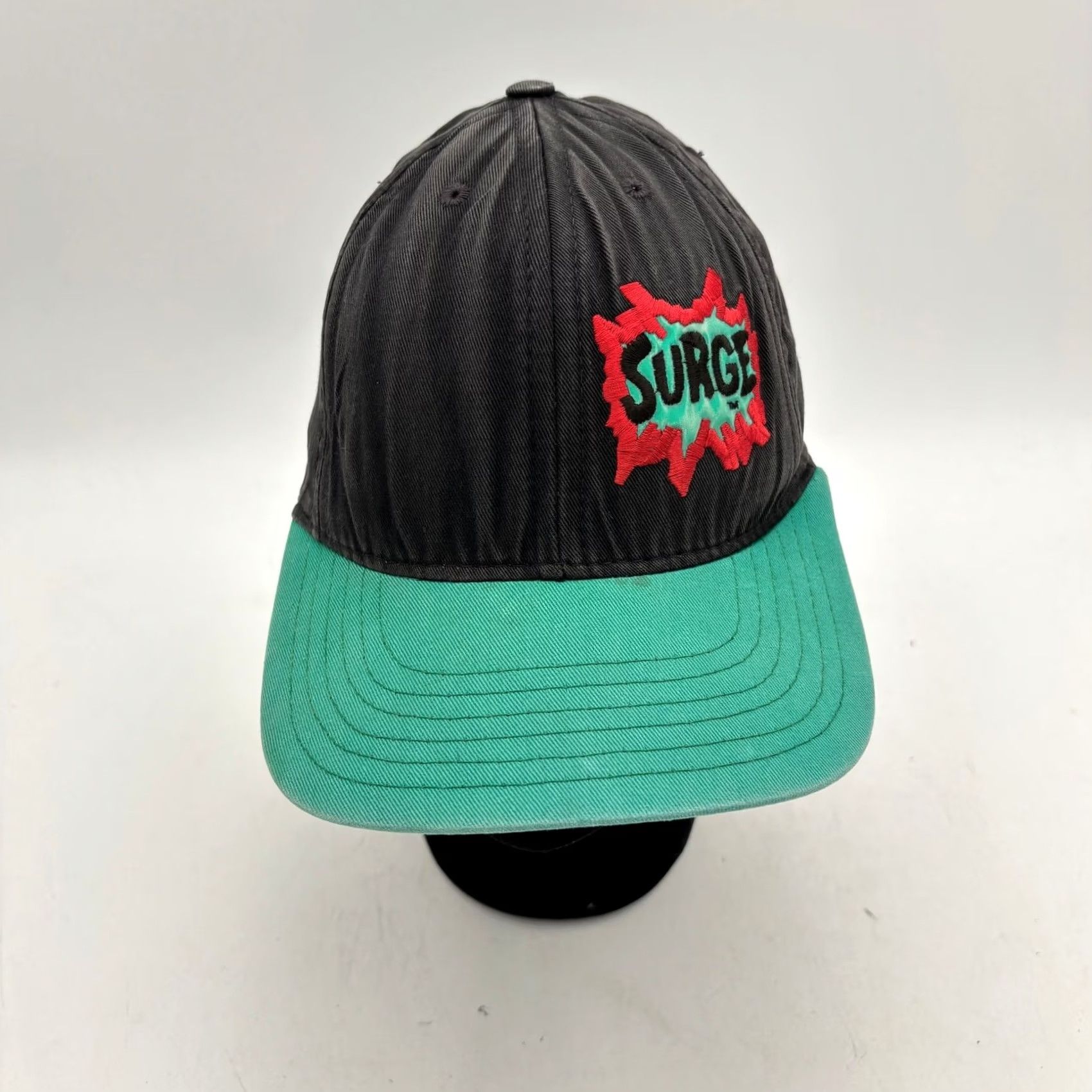 Vintage VINTAGE Surge Soda Baseball Cap Snapback Adjustable 90s Y2K Promo Mens Size ONE SIZE - 2 Thumbnail