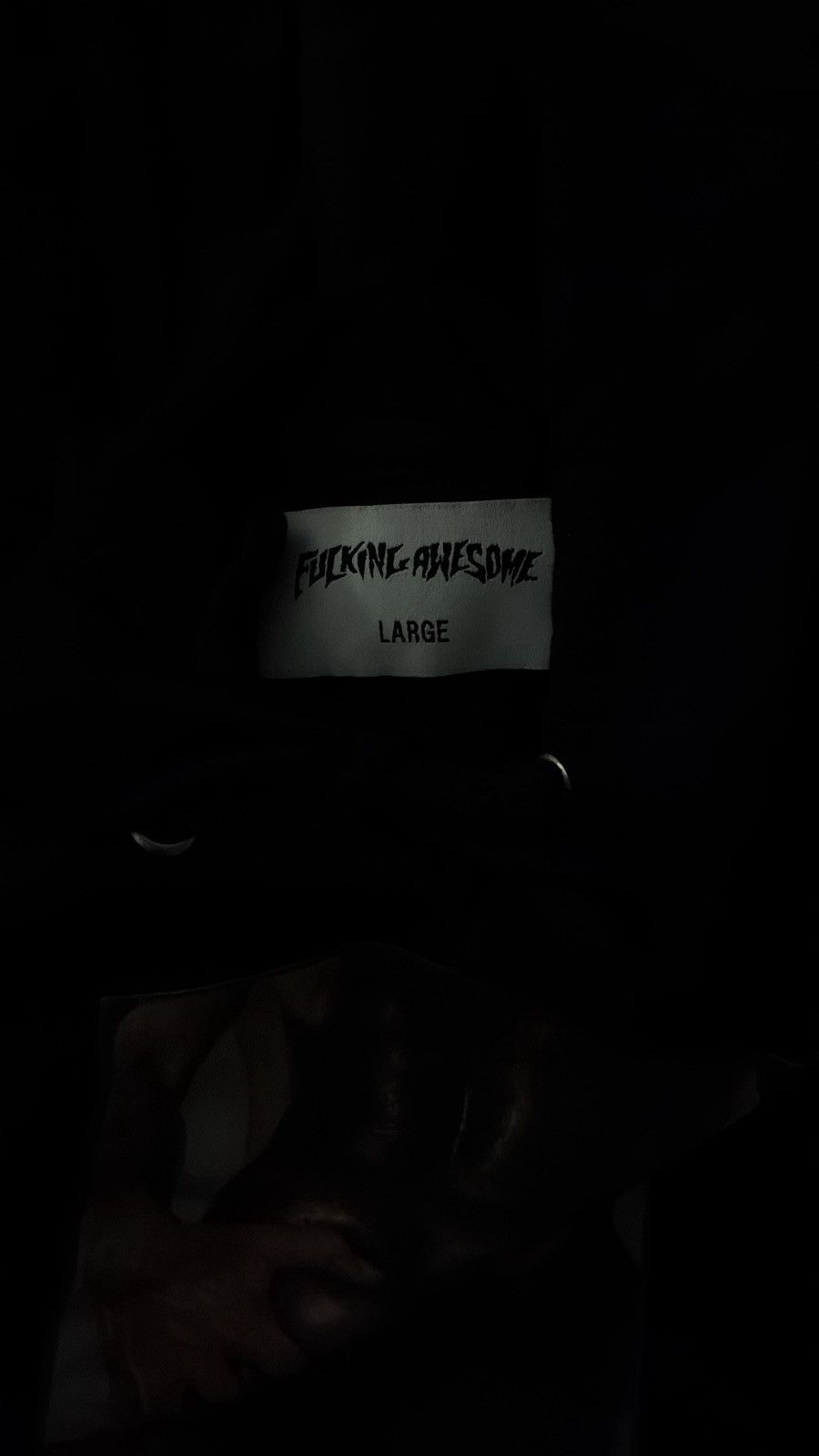 Fucking Awesome fucking awsome-ebony hoodie Size US L / EU 52-54 / 3 - 3 Thumbnail