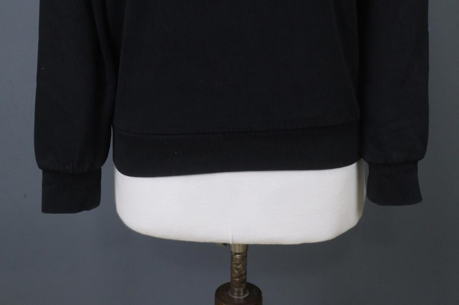 Karl Kani Karl Kani Black Cotton Crew Neck Pullover Sweatshirt Size S Size S / US 4 / IT 40 - 3 Thumbnail