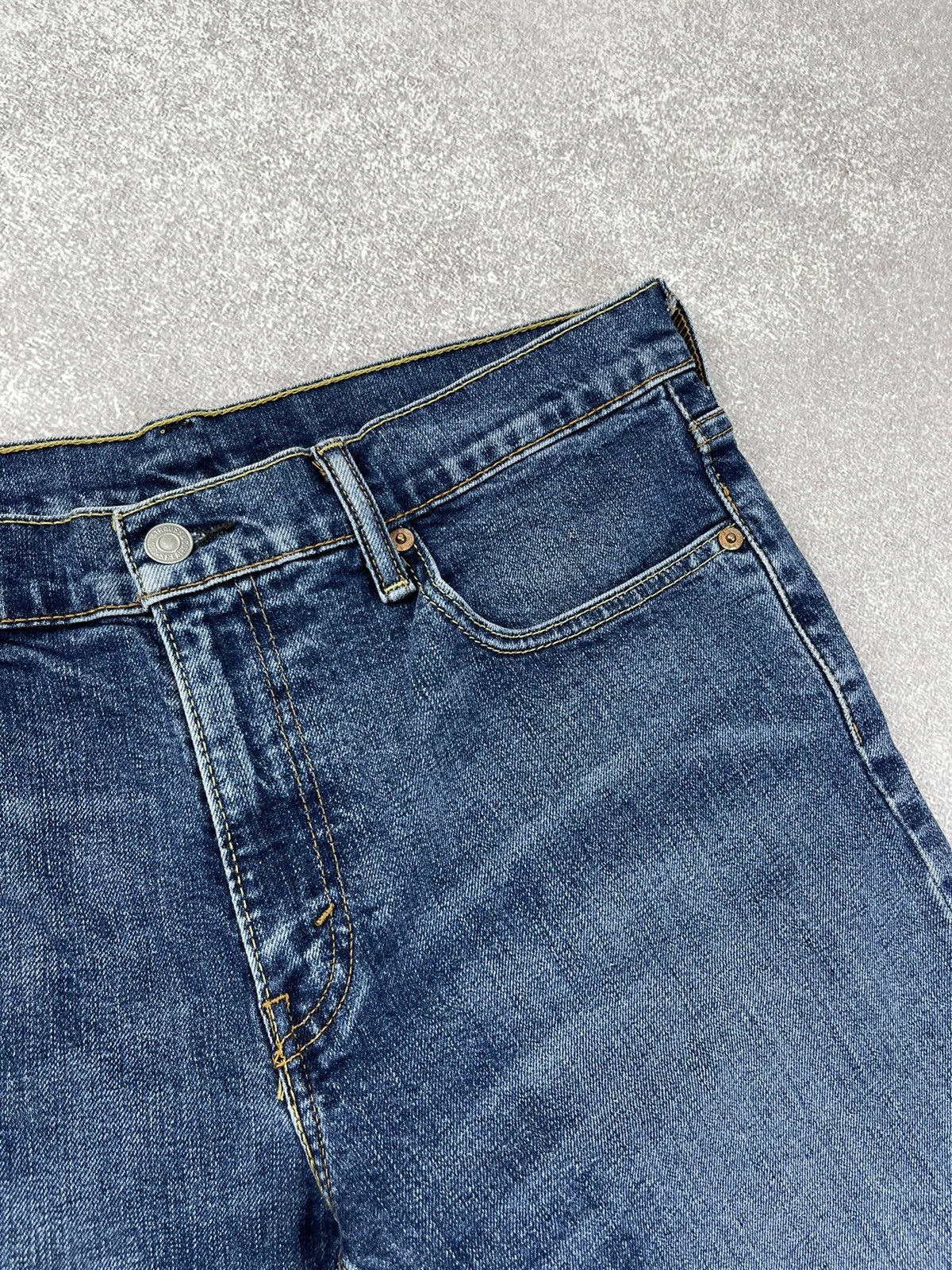 Levi's Levis Washed Blue Denim Shorts Size 32 Size US 32 / EU 48 - 4 Thumbnail