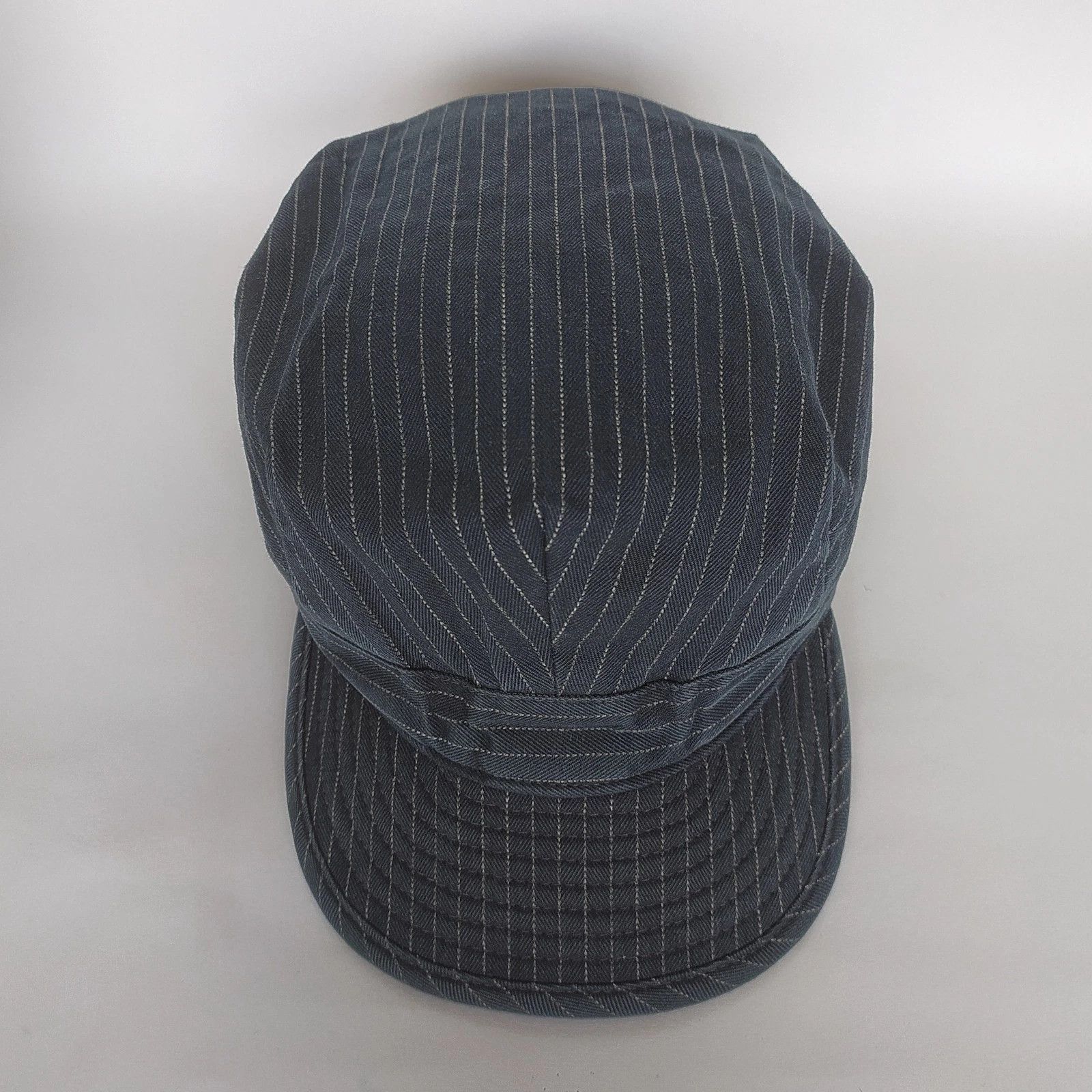 RRL Ralph Lauren DOUBLE RL Striped Jaspé Twill Cap T/3030 Size ONE SIZE - 5 Thumbnail