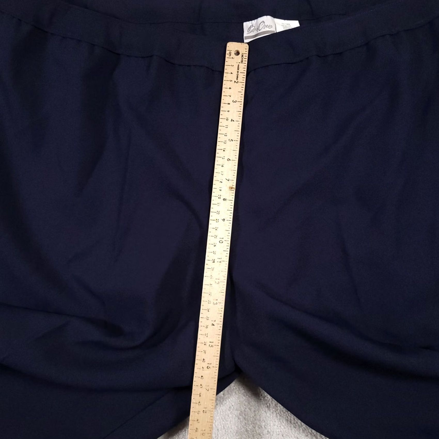 Levi's Bend Over Levi's Pull On Pants Women's 36W Blue Elastic Waist High Rise Pants Size 38" / US 16 / IT 52 - 5 Thumbnail