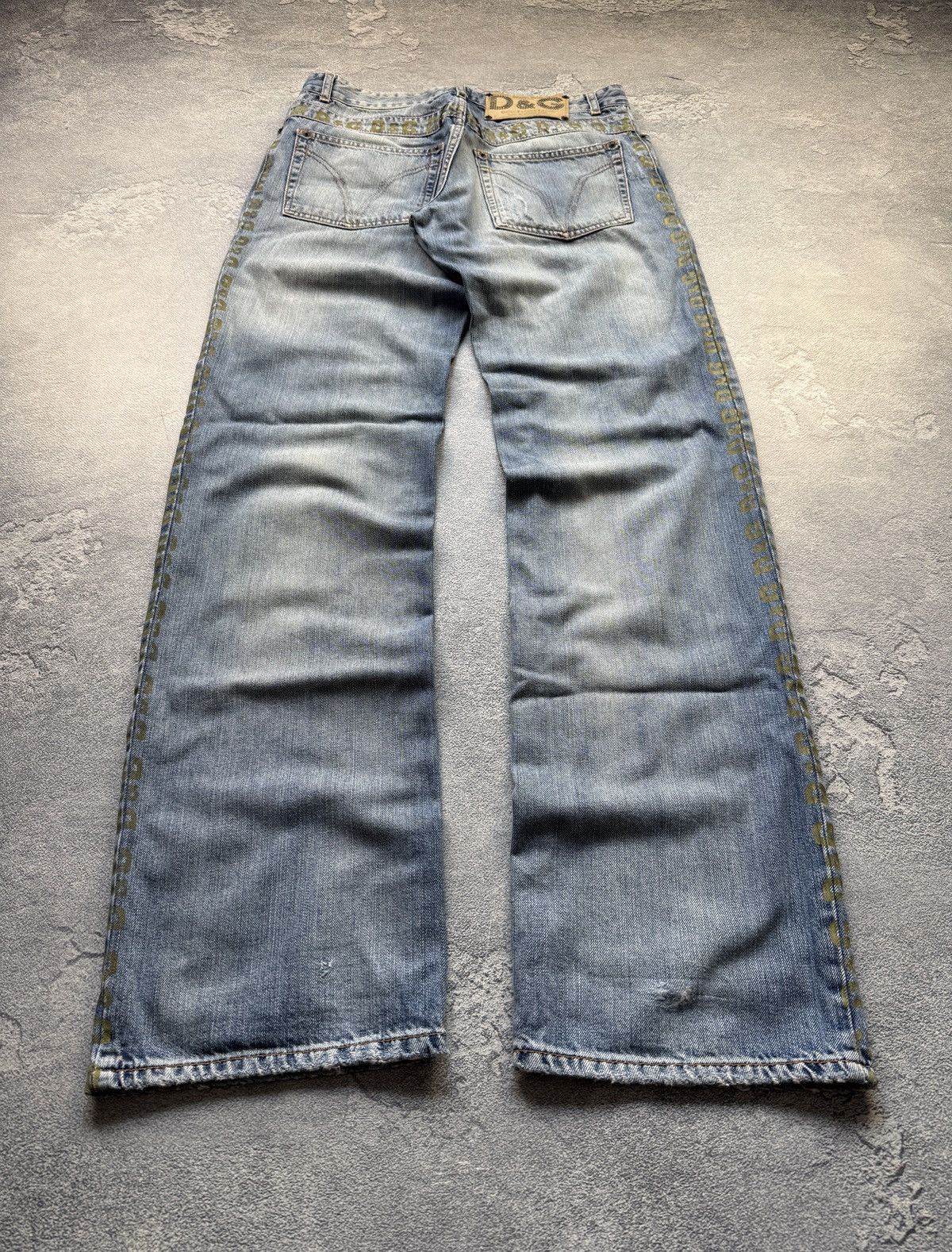 Dolce & Gabbana Dolce & Gabanna Jeans Monogram Big D&G Logo Size US 34 / EU 50 - 1 Thumbnail