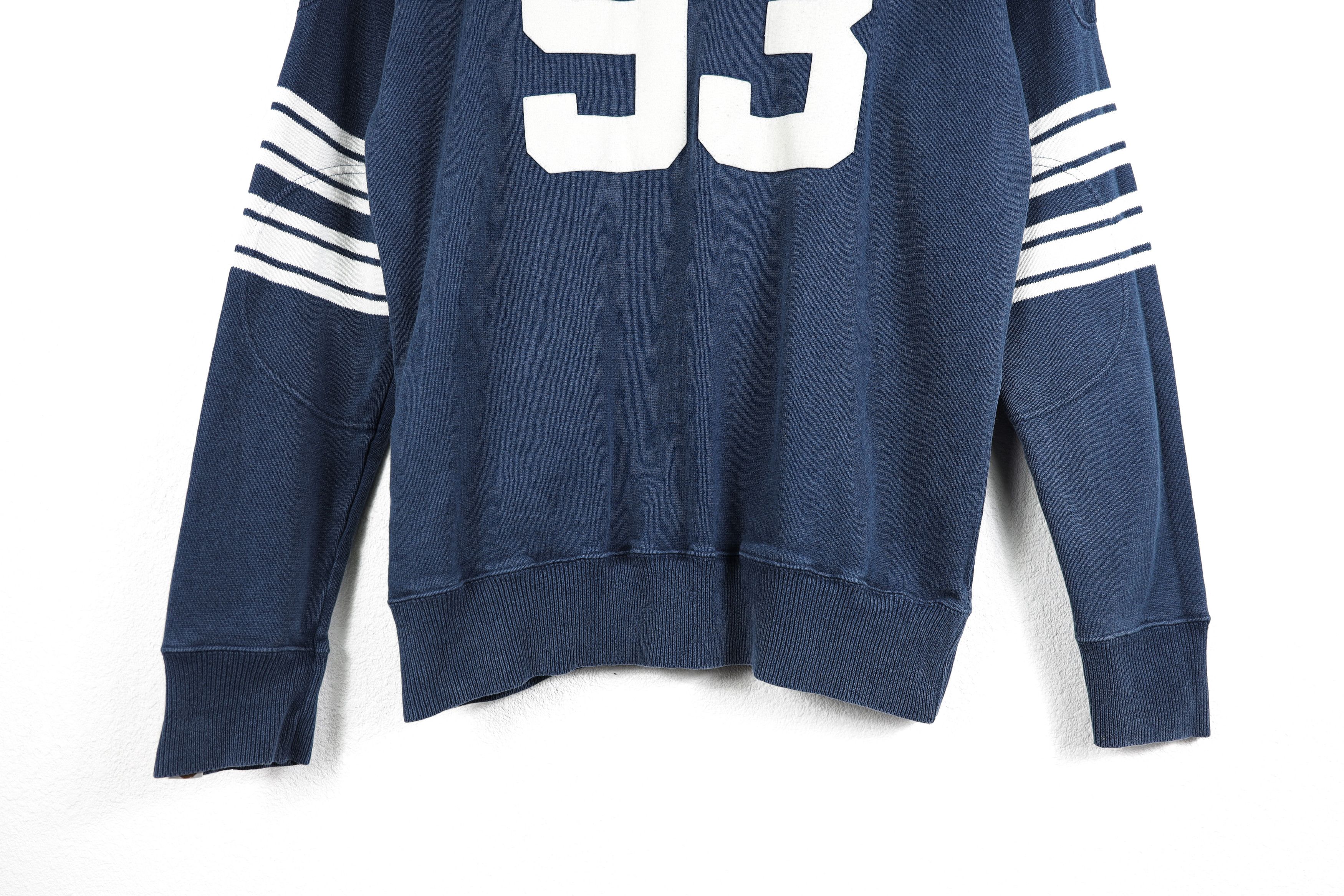 Bape Vintage Bape 93 Logo Embroidered Varsity Sweatshirt Large Size US L / EU 52-54 / 3 - 14 Thumbnail