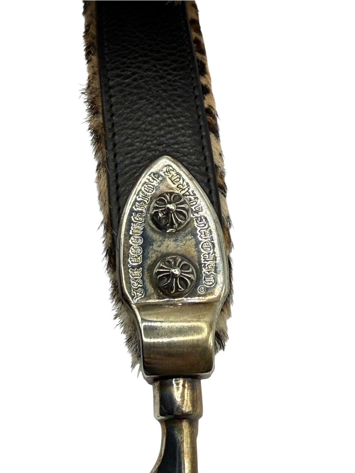 Chrome Hearts CHROME HEARTS LEOPARD LEASH AND COLLAR Size ONE SIZE - 4 Thumbnail