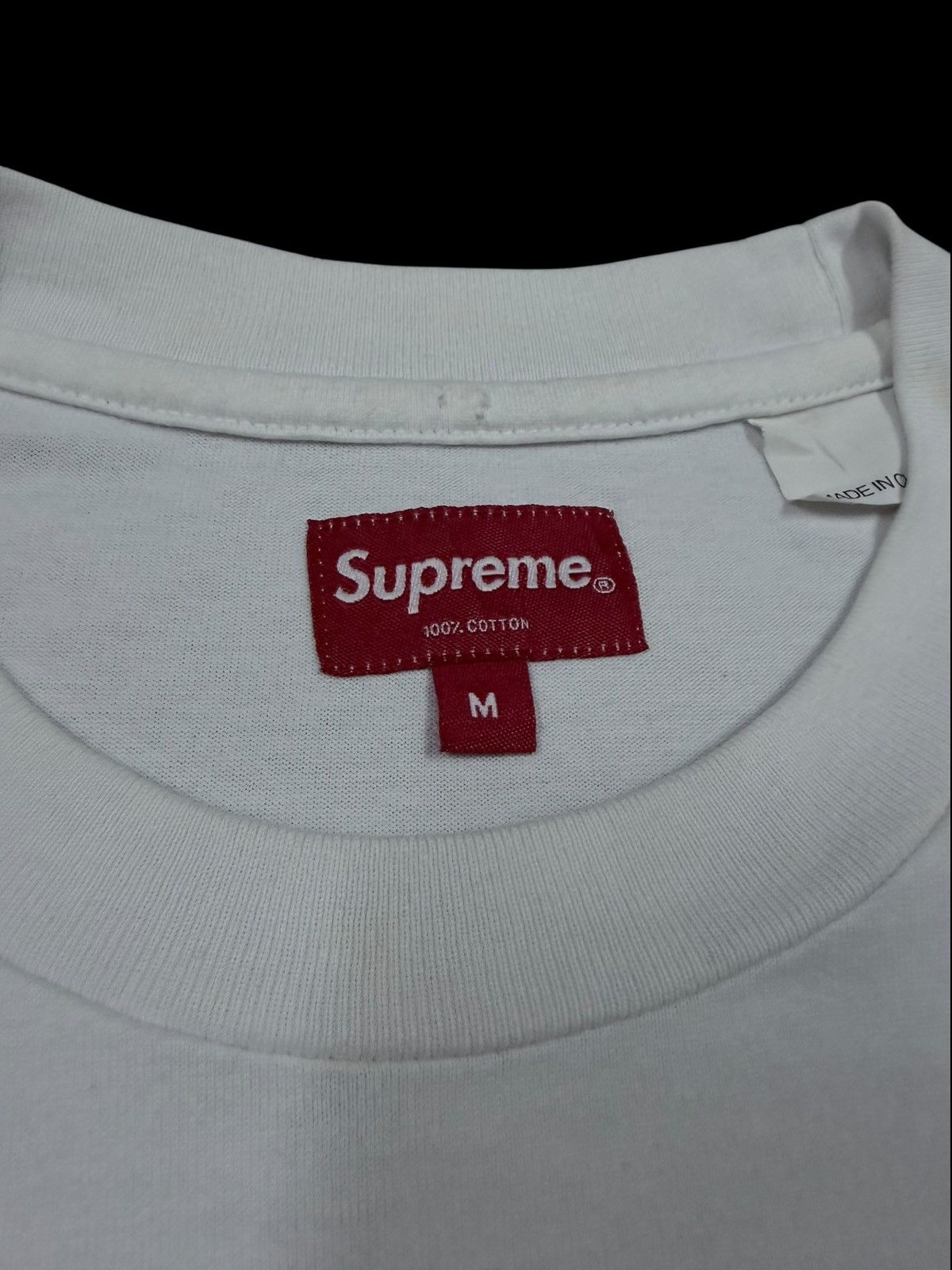 Supreme Supreme Small Box Logo White Tee Size US M / EU 48-50 / 2 - 7 Thumbnail